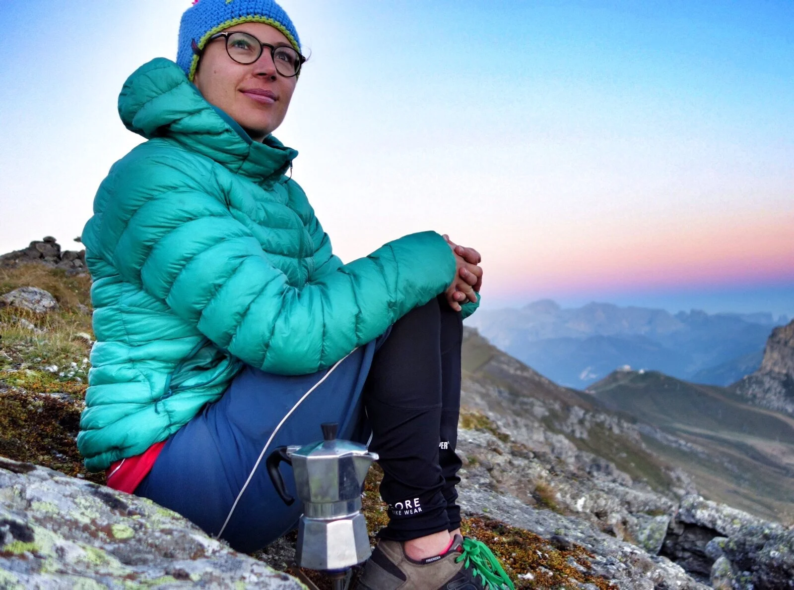 Sonnenaufgang + Kaffee - ein Grund früh aufzustehen!