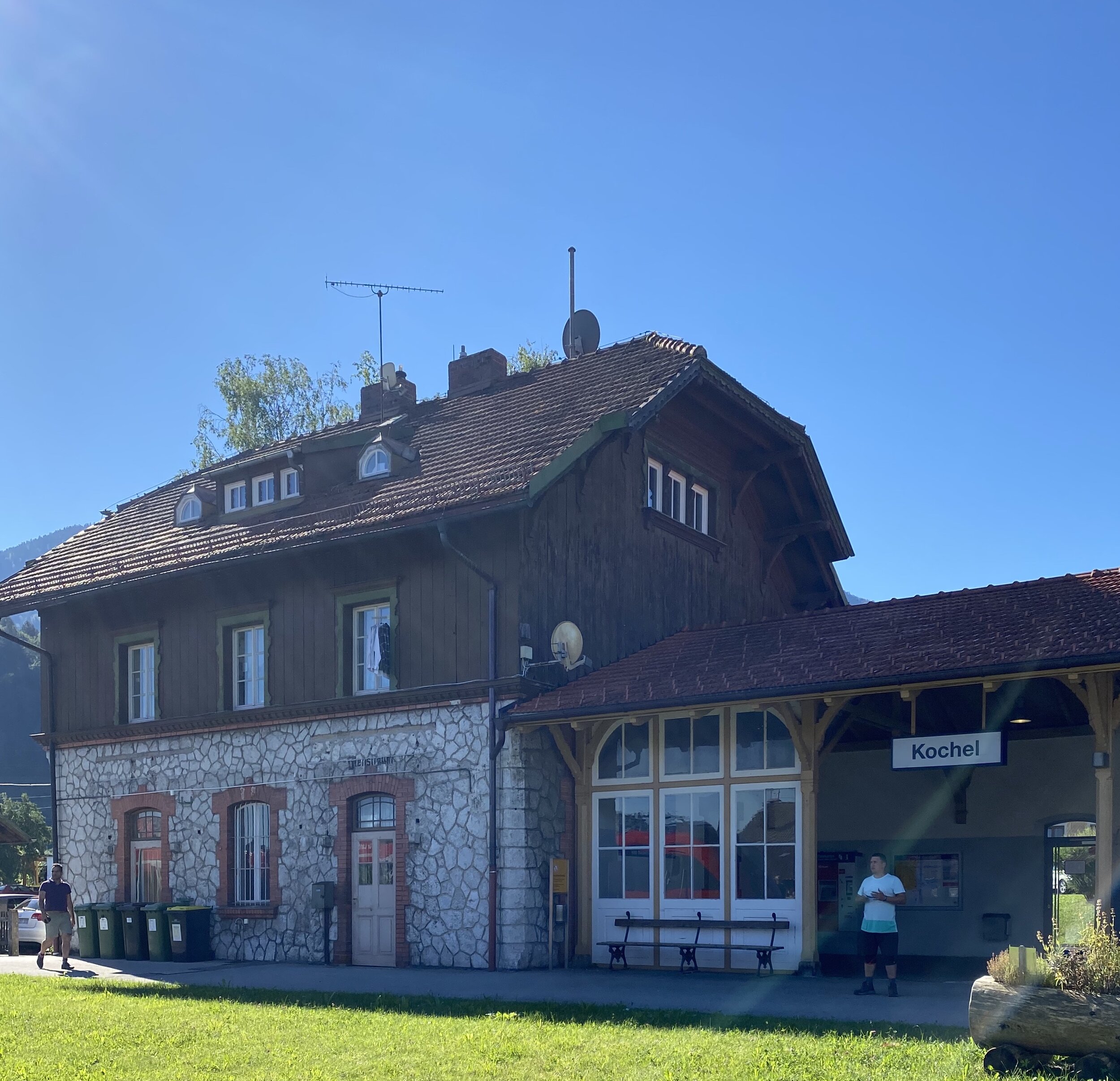 Tour-Start am Bahnhof Kochel am See