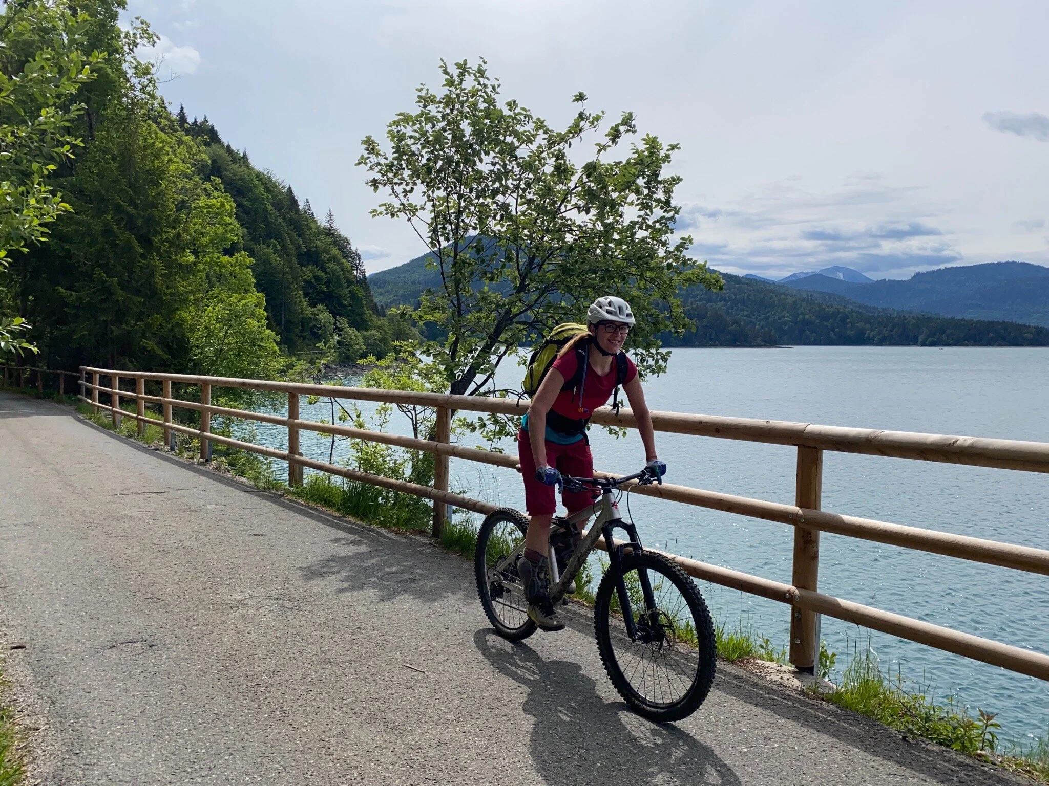 Zwei-Seen-Tour – Trails und Baden am Kochelsee und Walchensee 