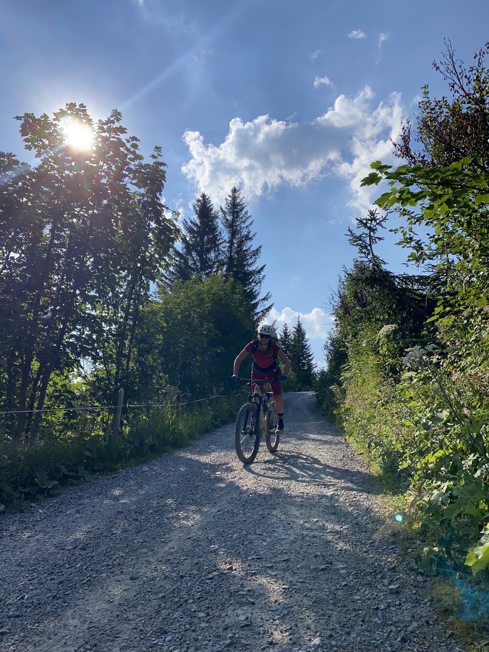 Abfahrt vom Wallberg 