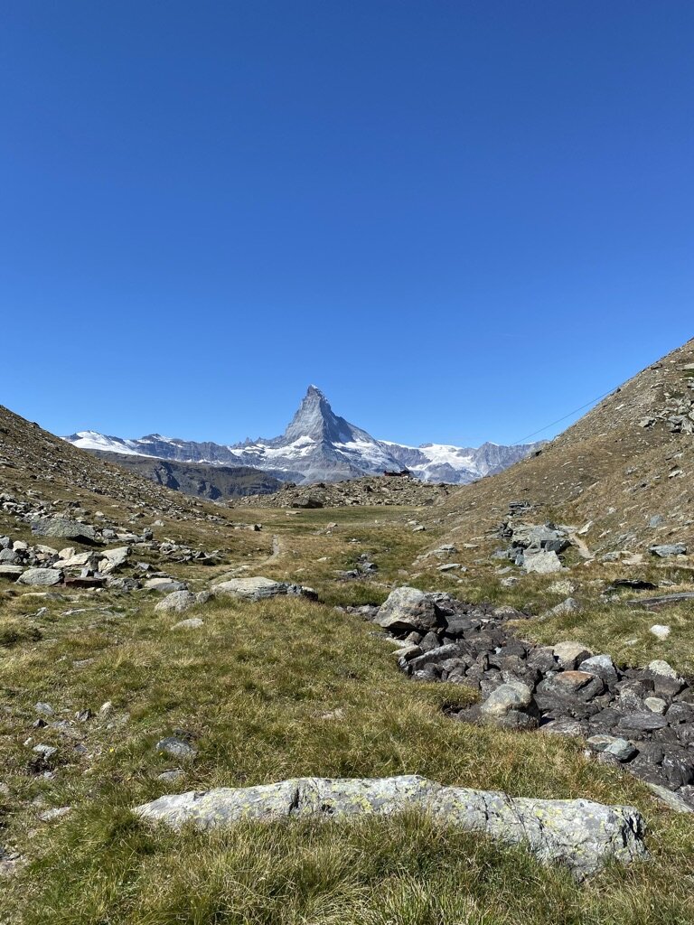 Das Matterhorn zeigt sich auf dieser Tour sehr oft 