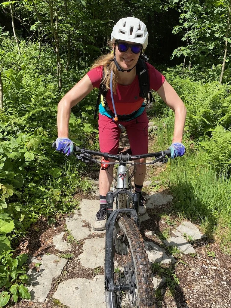 ... und grinsend runter :)