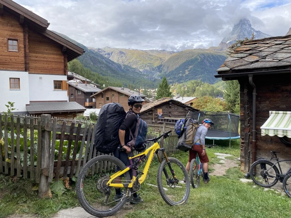 Gepäck-Transport im autofreien Zermatt ;)