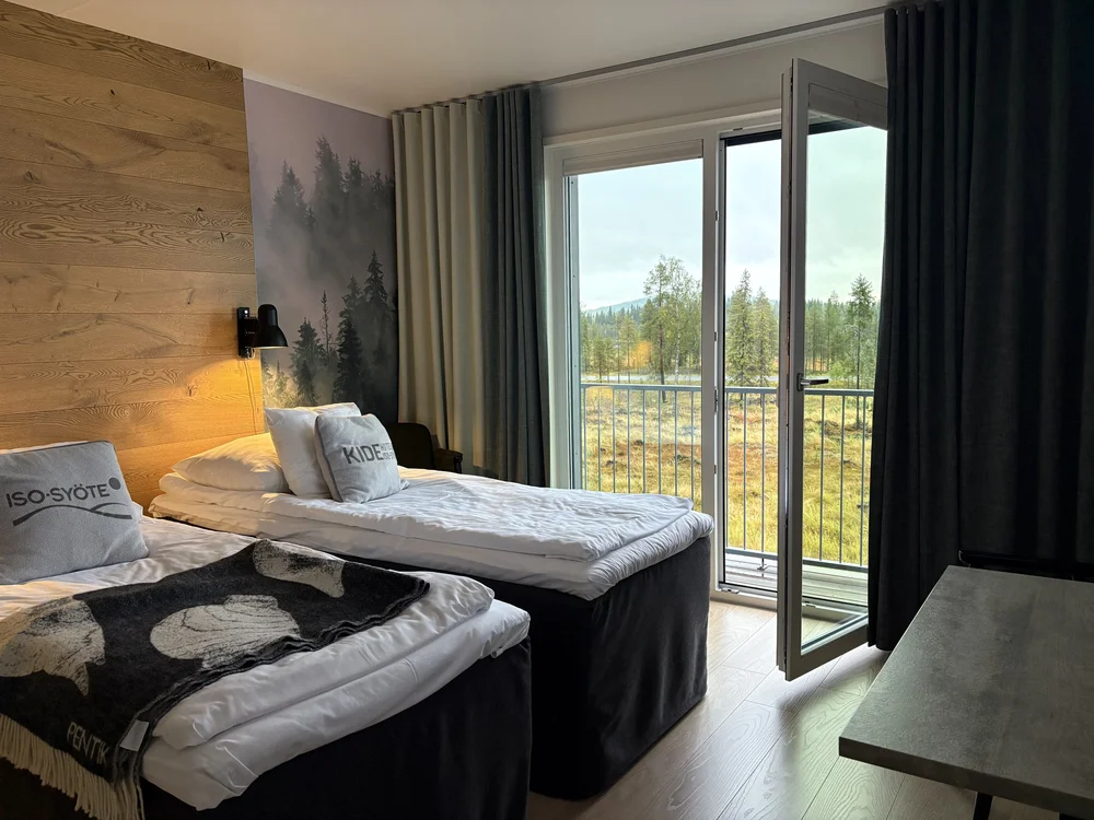 Mein Zimmer im Kide Hotel Syöte