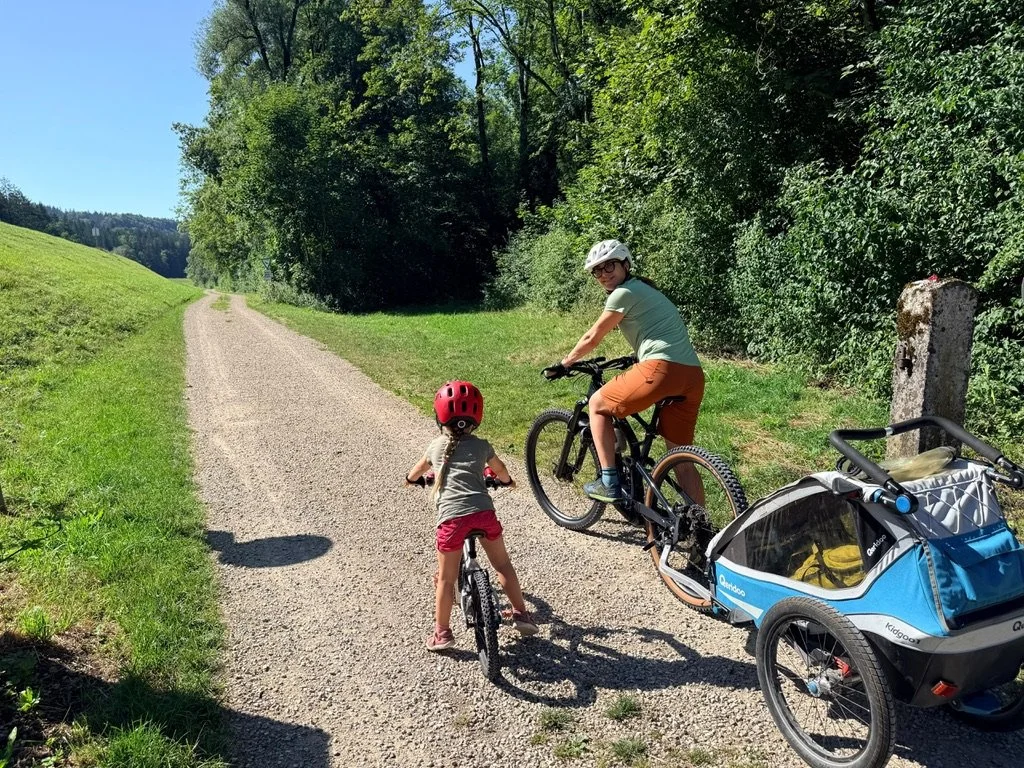 Isarradweg mit Kind: Mit meiner 5-jährigen Tochter von Schäftlarn zum Isarursprung - Erlebnisbericht &amp; GPS Track