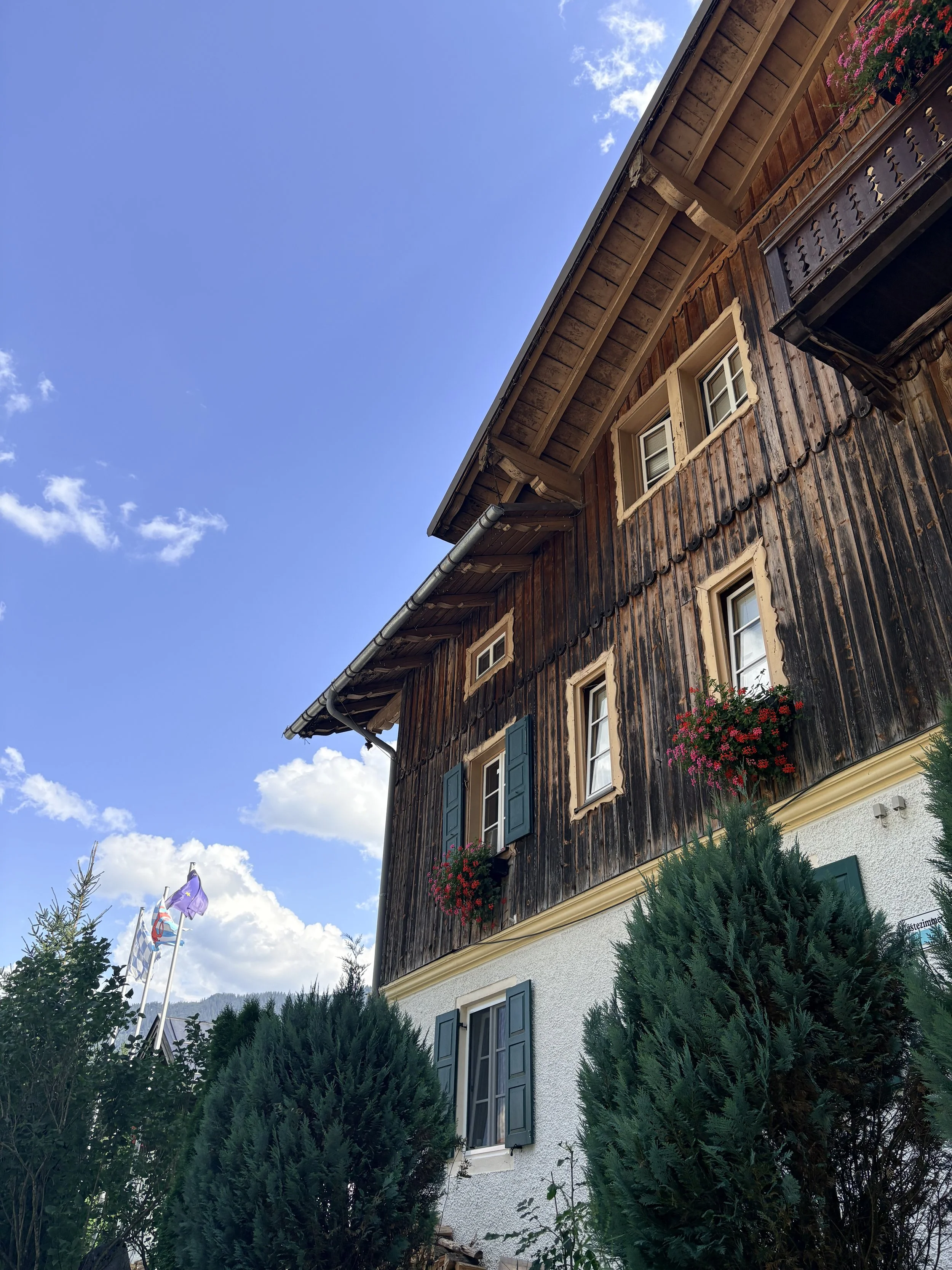 Ziel erreicht: Gasthof Post in Vorderriß.