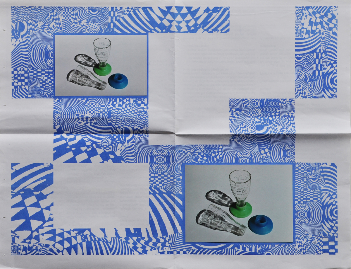 Manual 2016 Collage, c-prints and tabloid offset 17 x 22 inches Edition of 3