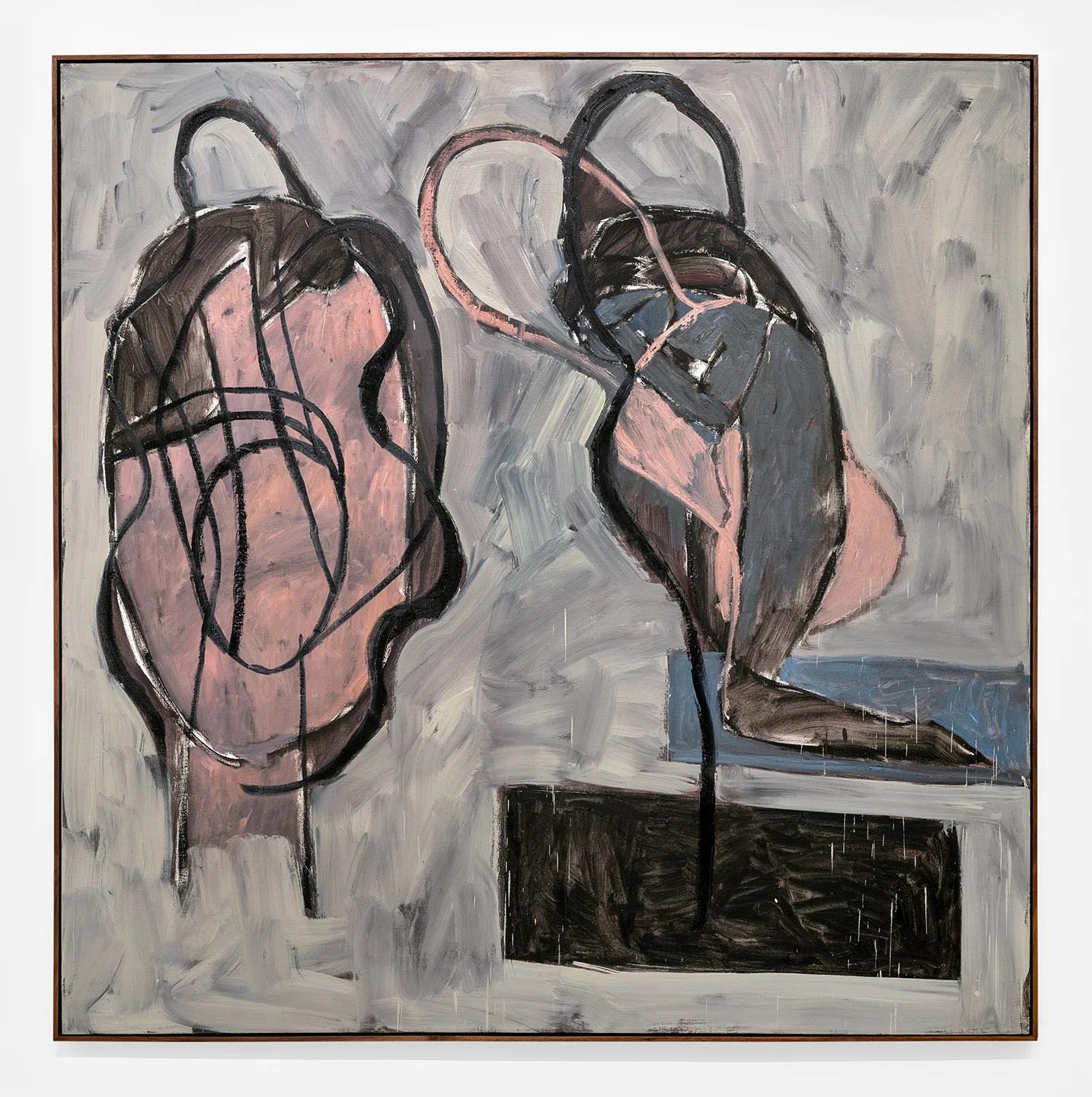 Untitled (from the Pulpo Series), 1990 Oil on linen 84 x 84 inches