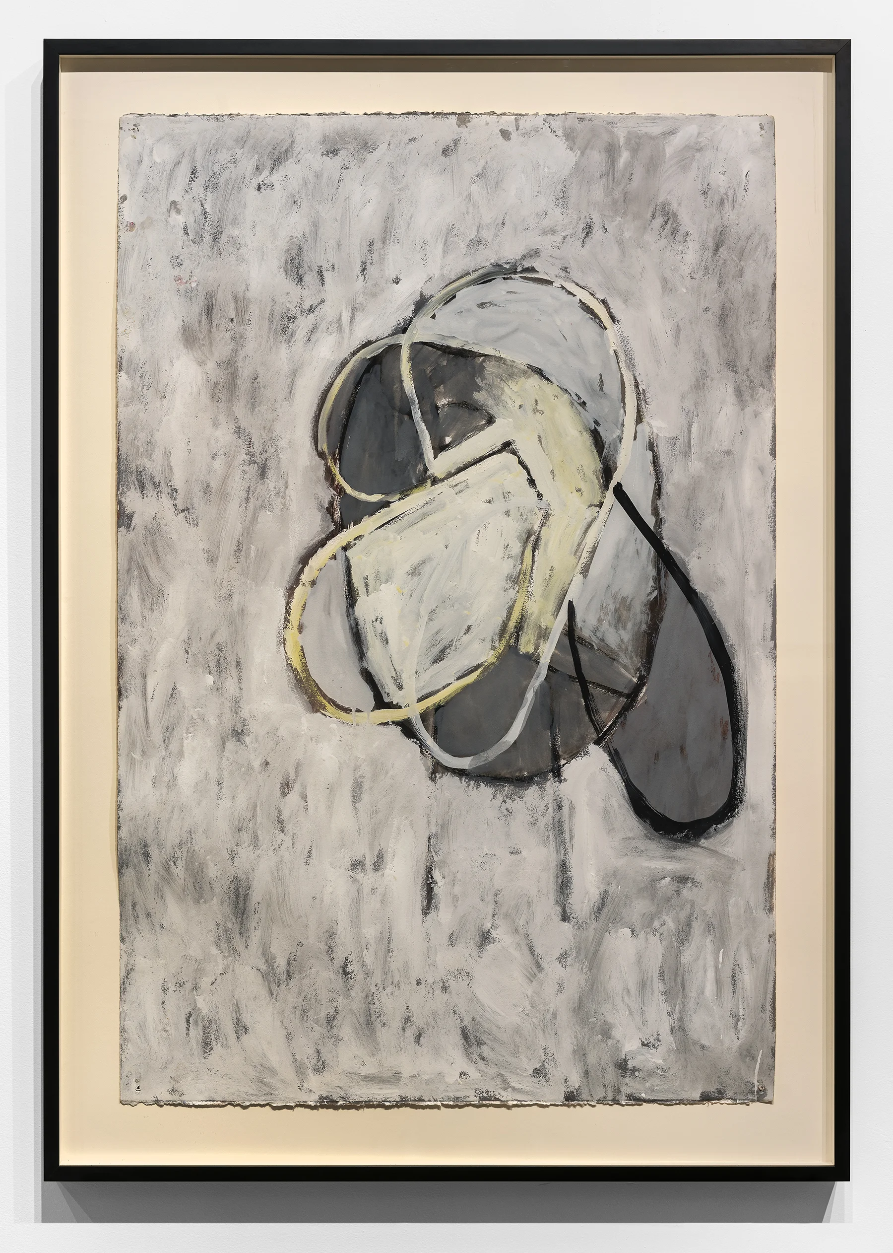 Untitled (Suite of five, #2), 1990 Mixed Media on paper 48 x 31 inches