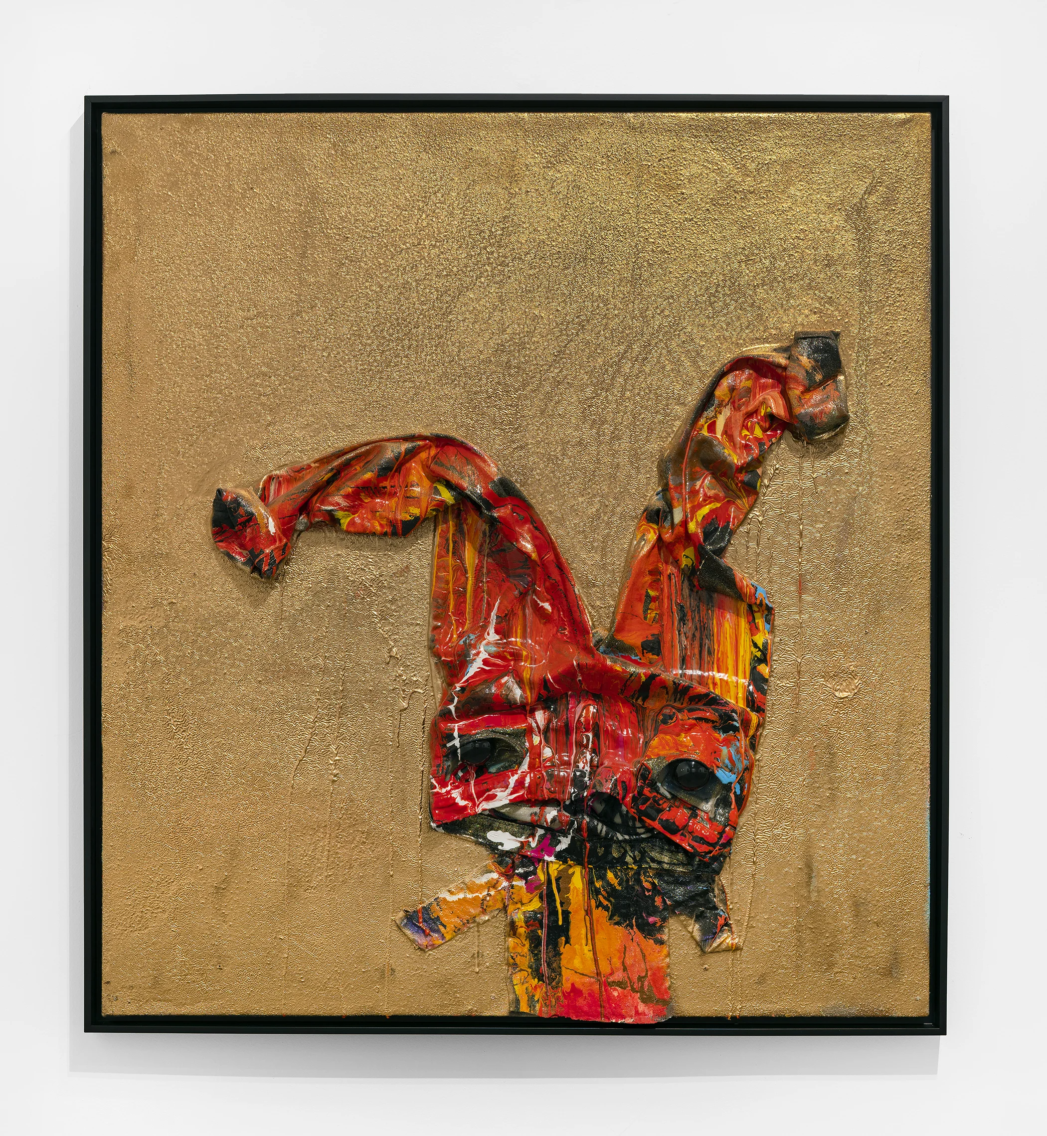 Jon Pylypchuk Untitled , 2019 Mixed media on panel 48 x 44 inches