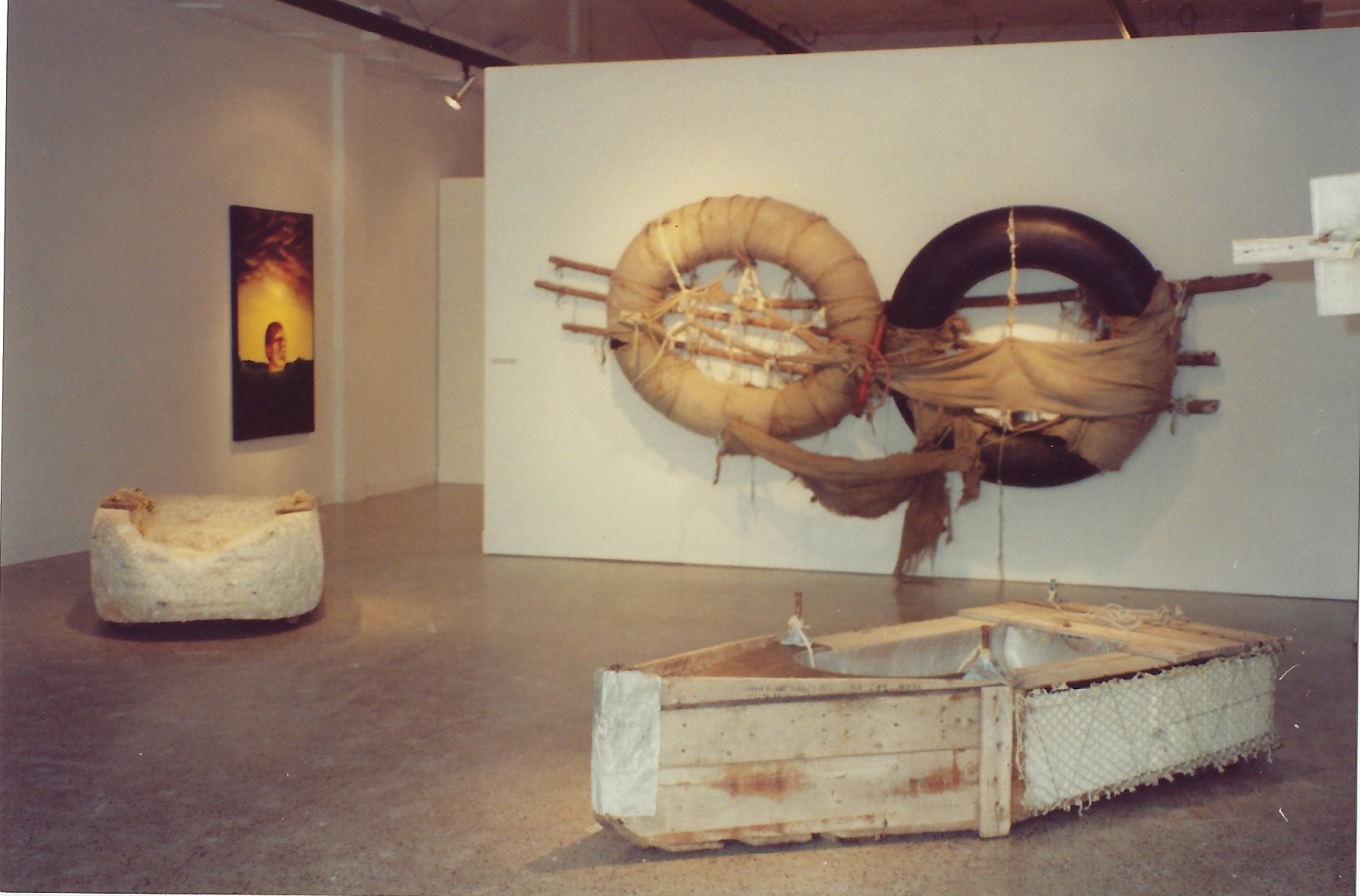 Installation view of They Would Rather Die, 1991