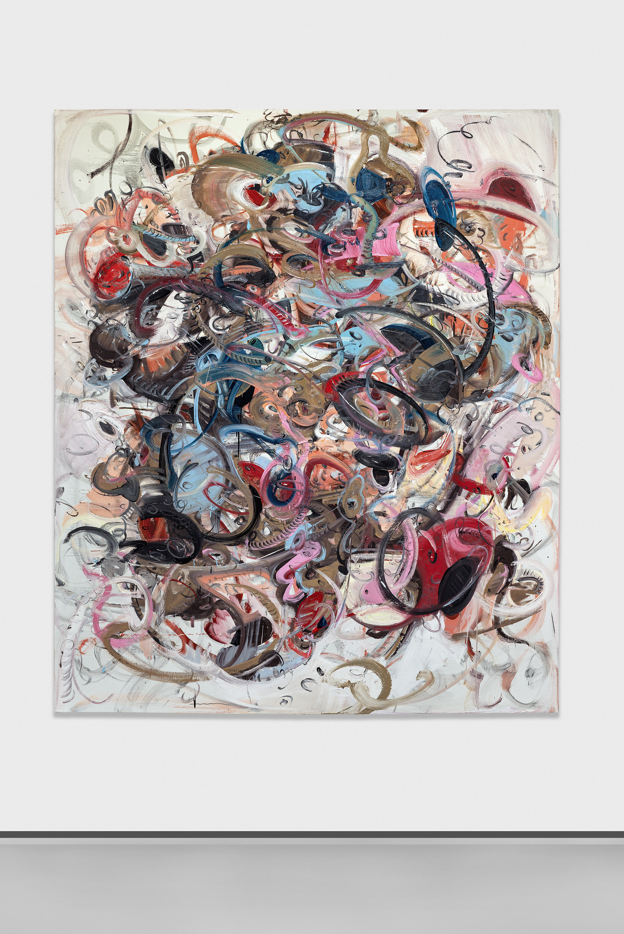 Tomas Esson The Magic Moment , 2019 Oil on Linen 96 x 80 inches