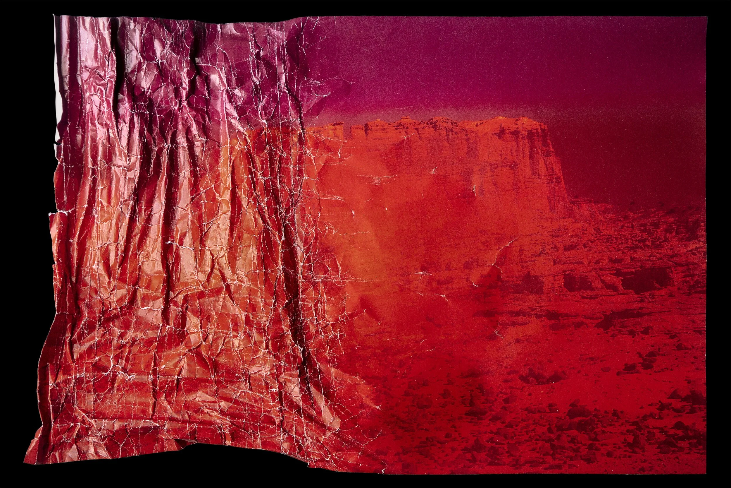   Elena Dorfman   Untitled (Heat),  2021 Pigment print on Hahnemuhle rice paper Variable Dimensions, Edition of 5 