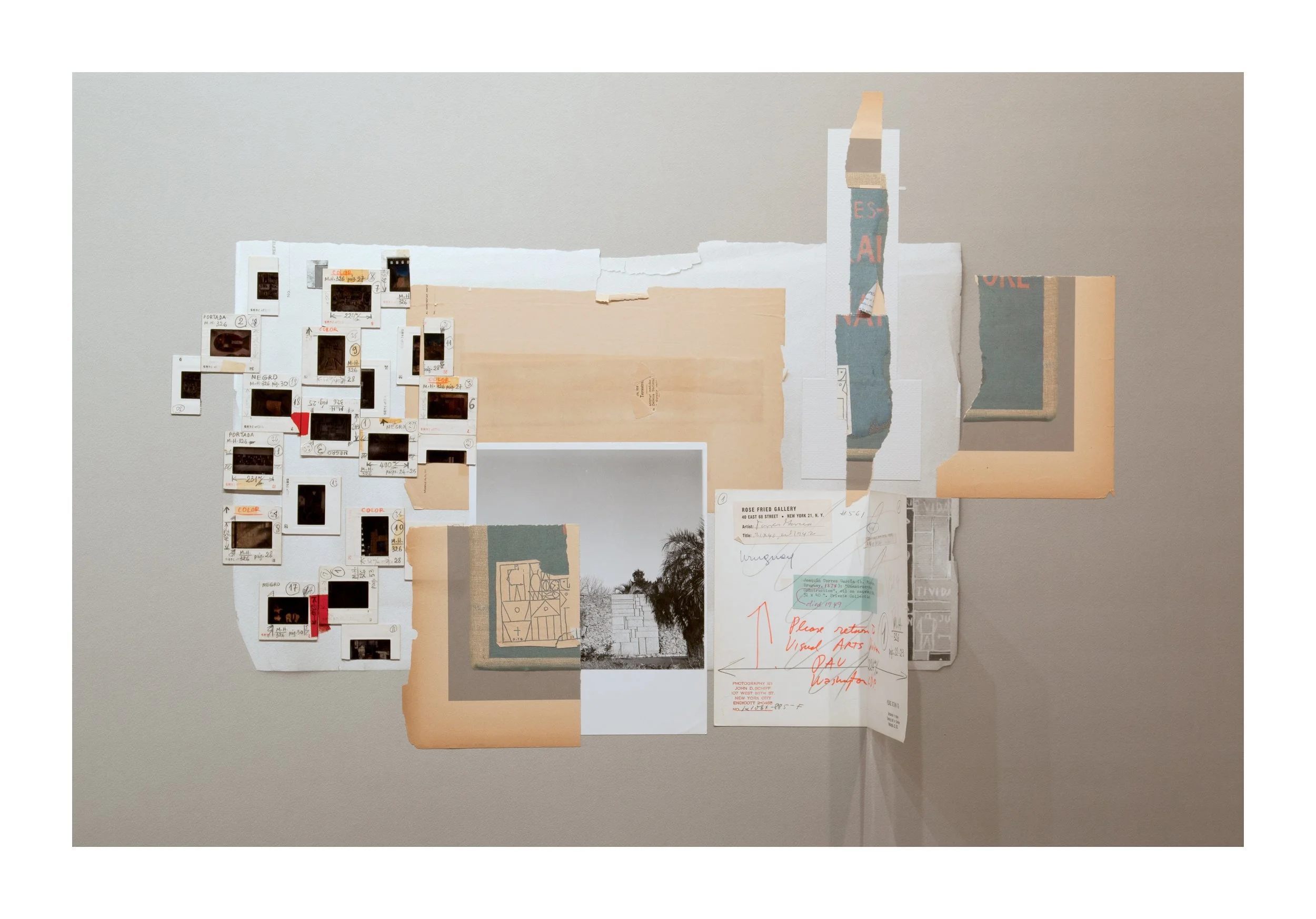   María Martínez-Cañas   Rebus + Diversions: Untitled 008 , 2016 Mixed Media on Archival Arches Aquarelle Rag Paper 31 x 44 inches 