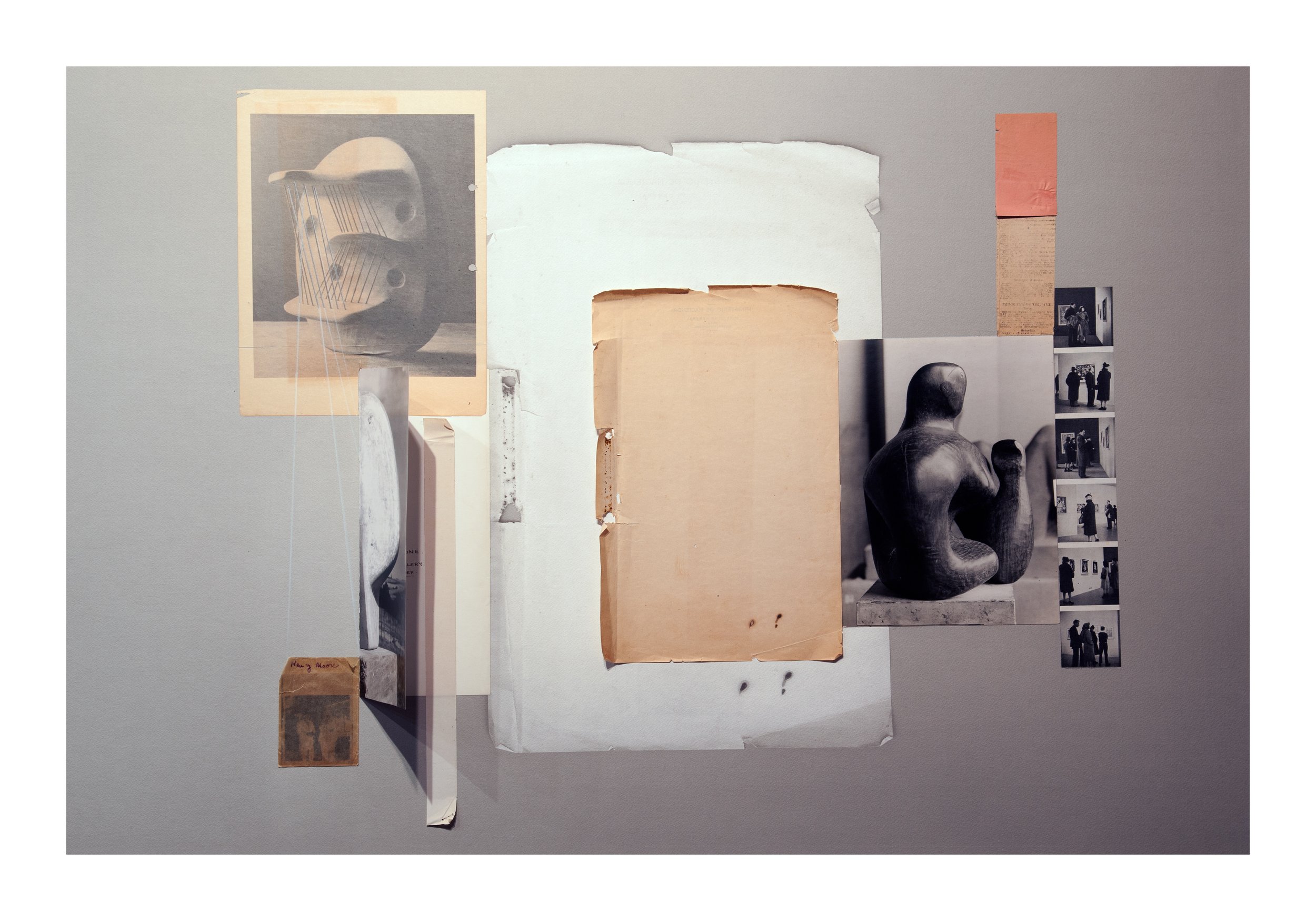   María Martínez-Cañas   Untitled 006 , 2016 Mixed Media on Archival Arches Aquarelle Rag Paper 31 x 44 inches 