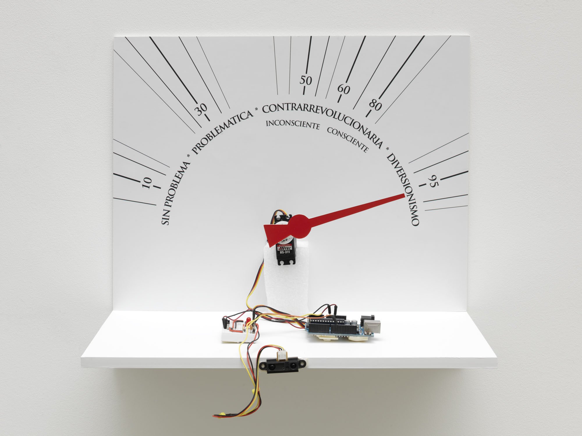 Lázaro Saavedra Detector de ideologías , 2010 Mixed media Dimensions Variable