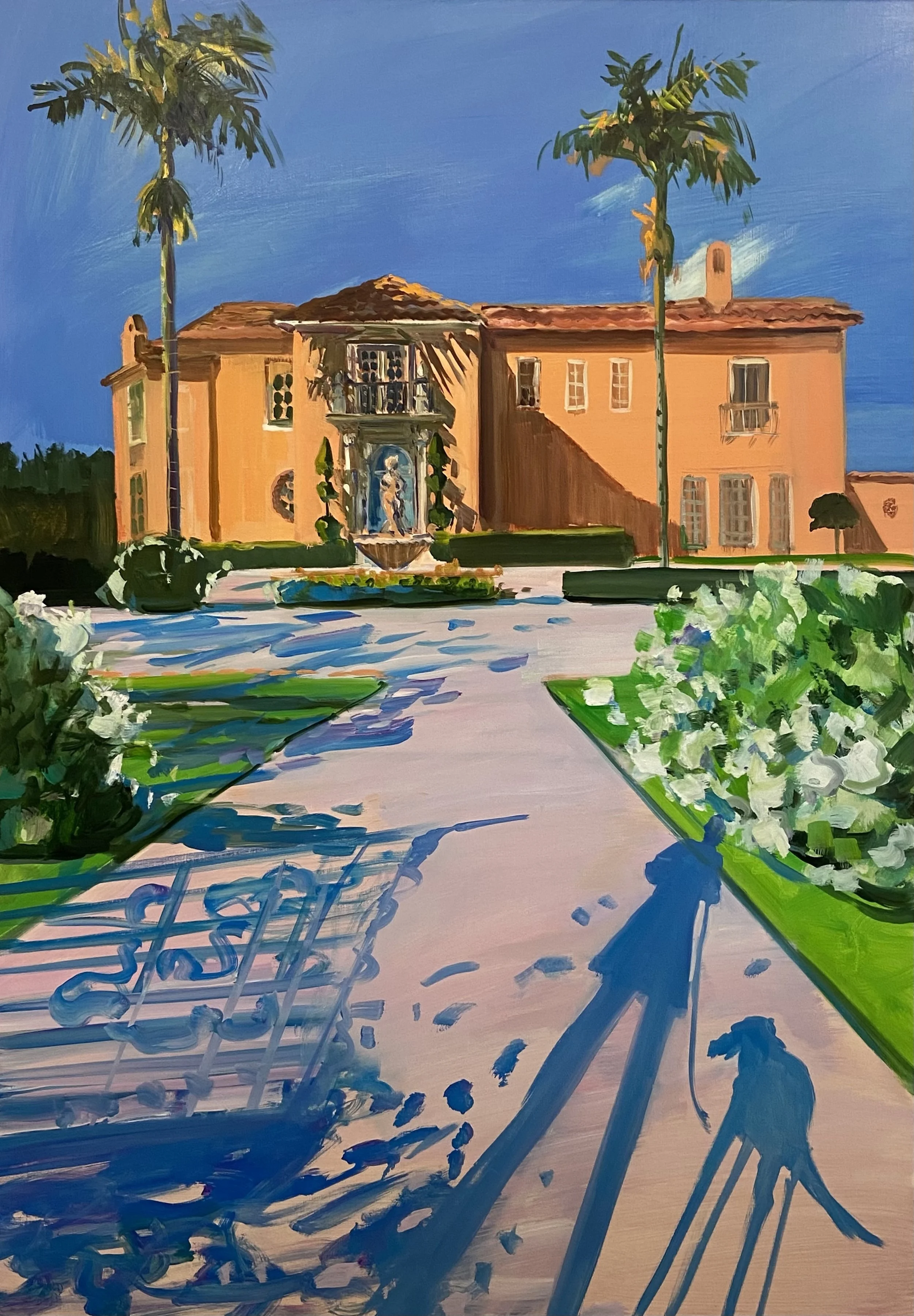   Deborah Brown   Gate , 2022 Oil on canvas 68 x 48 inches 