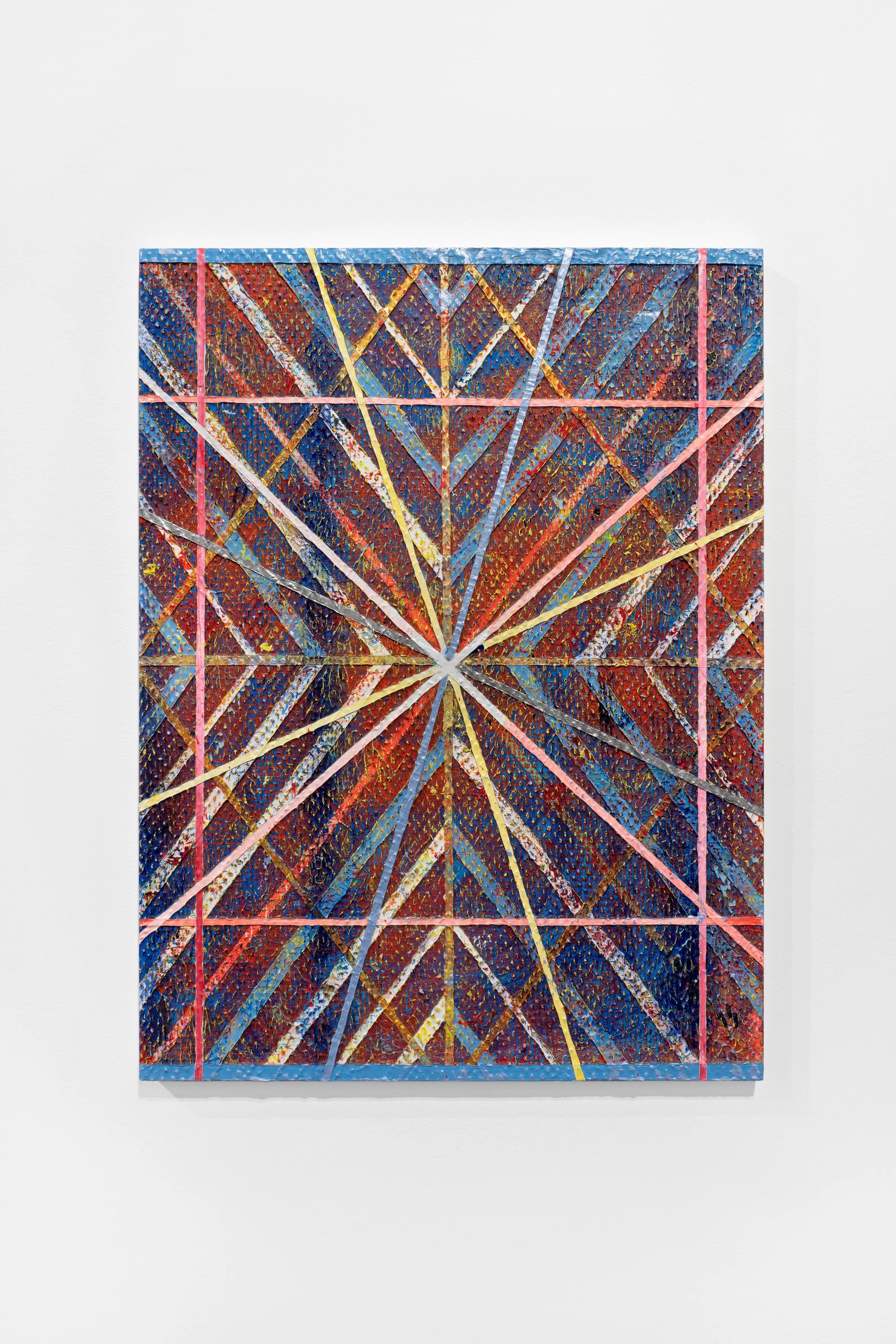   Kelley Johnson  Untitled, 2025 Acrylic, flashe on panel 24 x 18 in 61 x 45.7 cm 