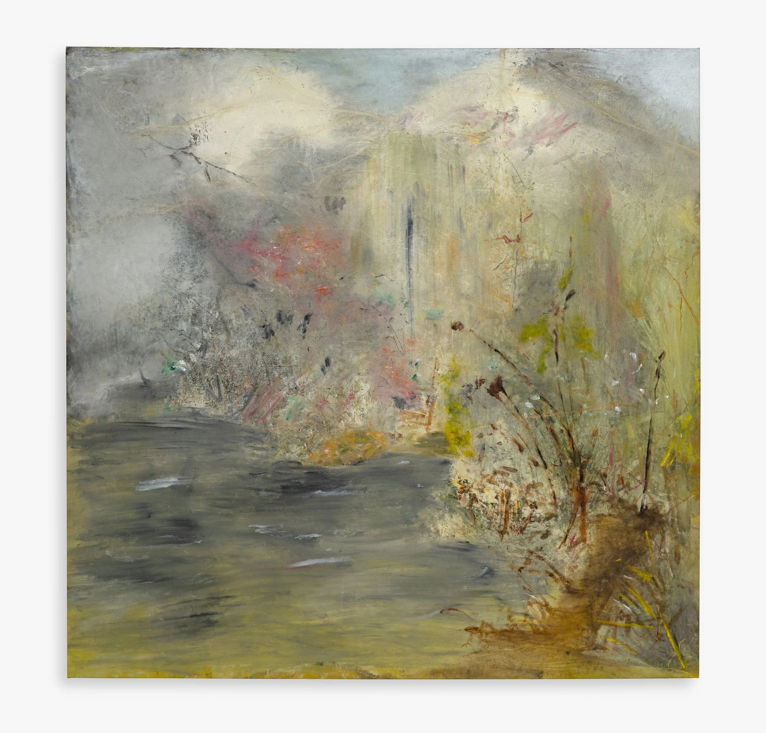   Ema Ri   Life Revered , 2025 Oil on canvas 69 x 69 in 175.3 x 175.3 cm 