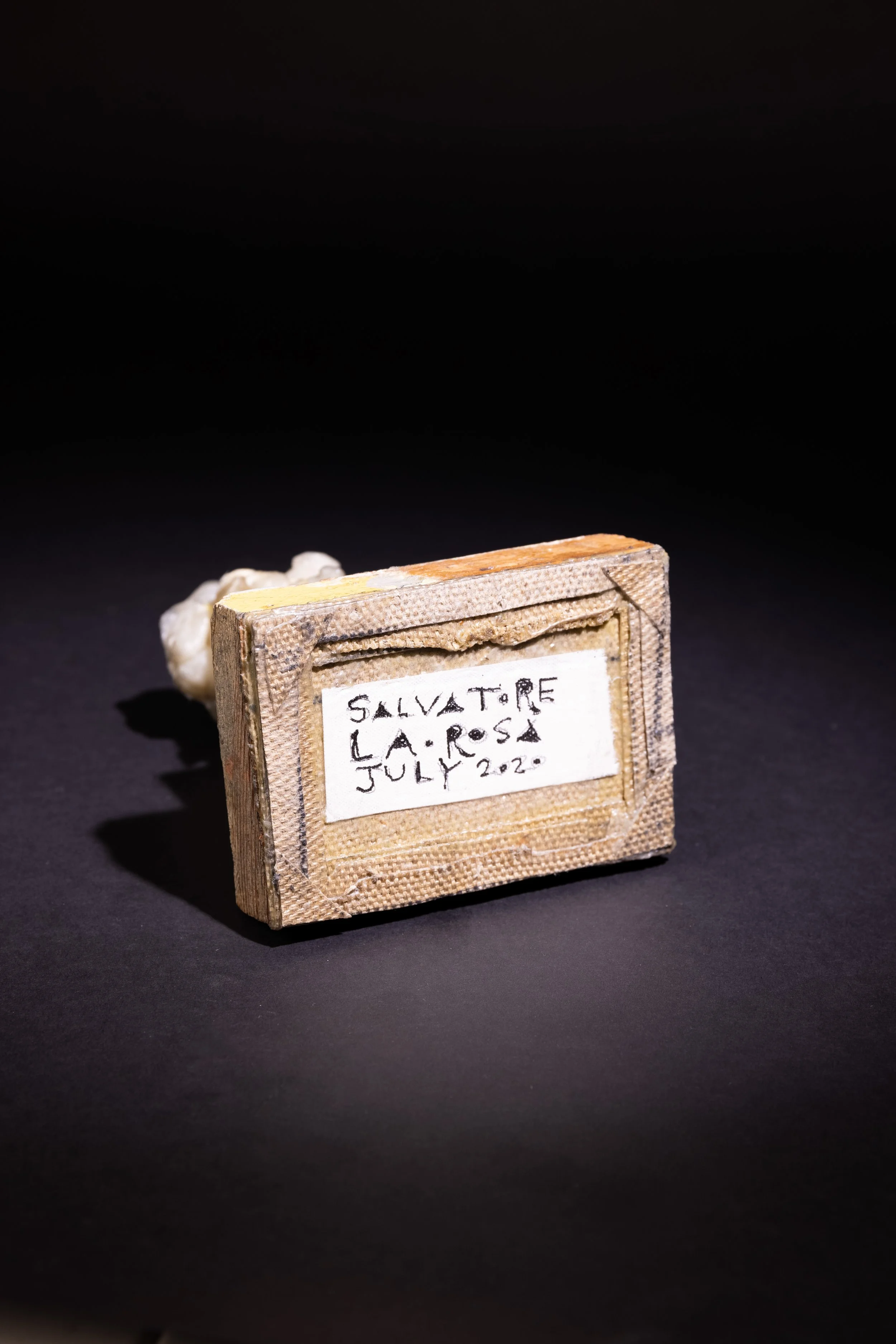   Salvatore La Rosa  Untitled (Alternate view), 2020-25 Mixed media assemblage 7 x 5 7/8 x 5 in 17.8 x 14.9 x 12.7 cm 