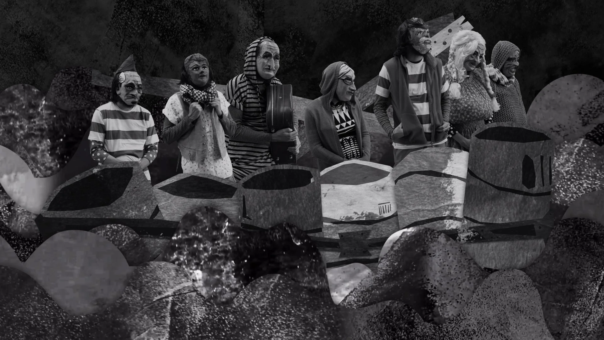   Edison Peñafiel   MARE MAGNVM -  Video Installation Still, 2021 12 Channel Video Installation 30 minutes 60 x 60 x 10 feet 