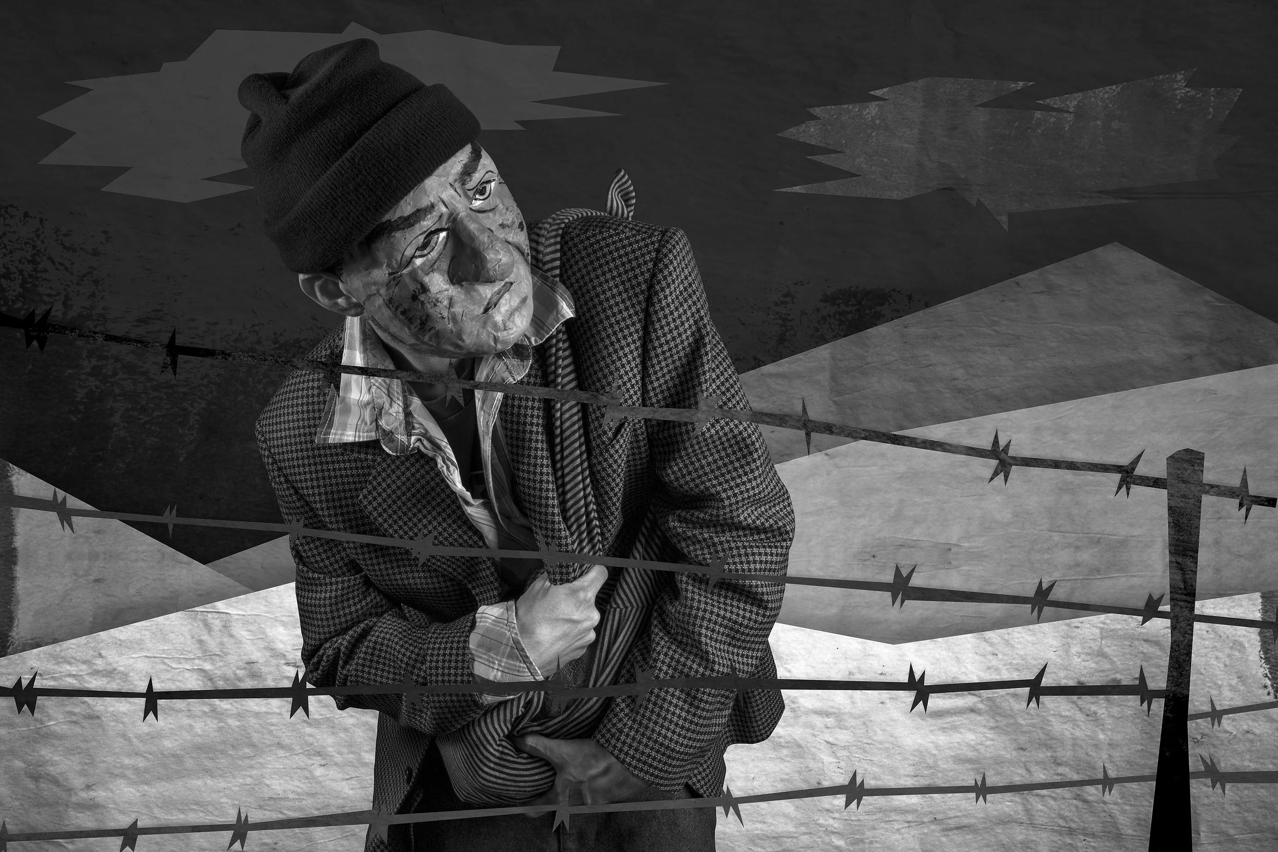   Edison Peñafiel   El Mayor y La Nieve , 2021   Archival pigment print 63 x 42 inches  160 x 106.5 cm 