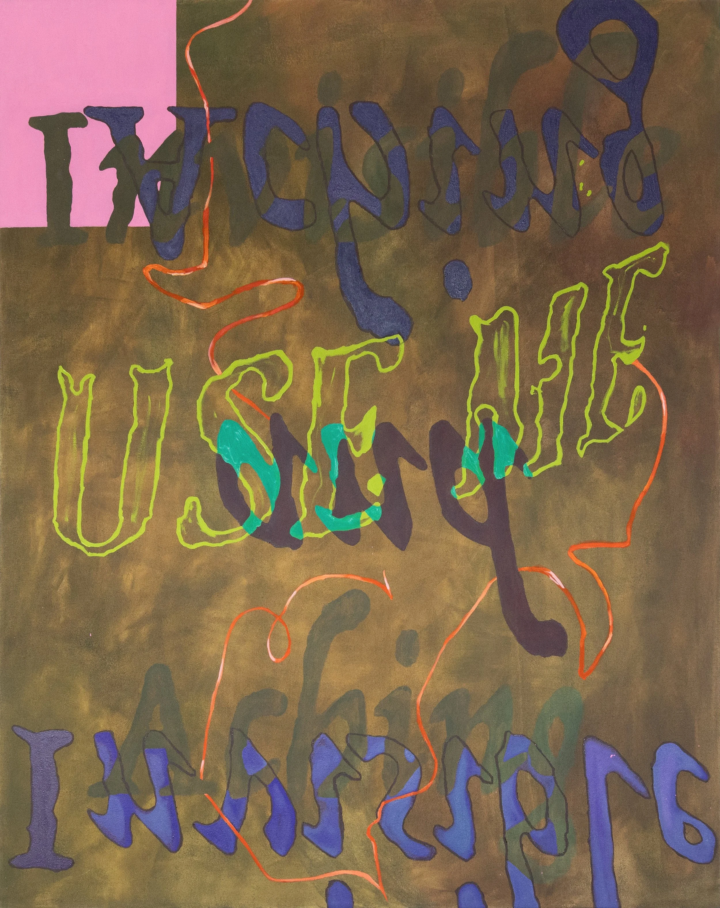   Kayla Delacerda   Being Yelled At Makes Me Want More of Everything , 2025 Oil on canvas 57 x 45 in 144.8 x 114.3 cm 