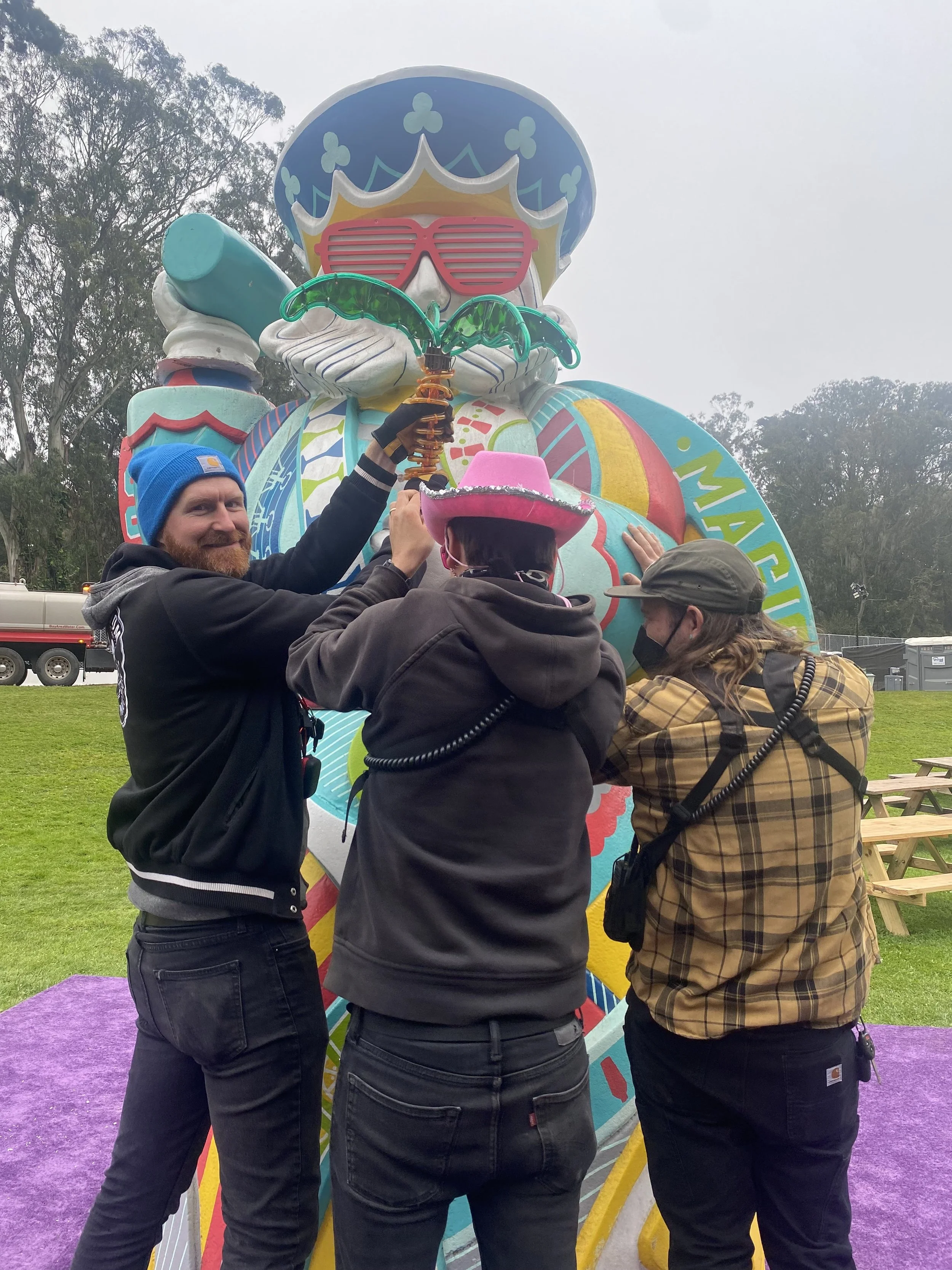 Joie, Aaron, Phill @ Outside Lands