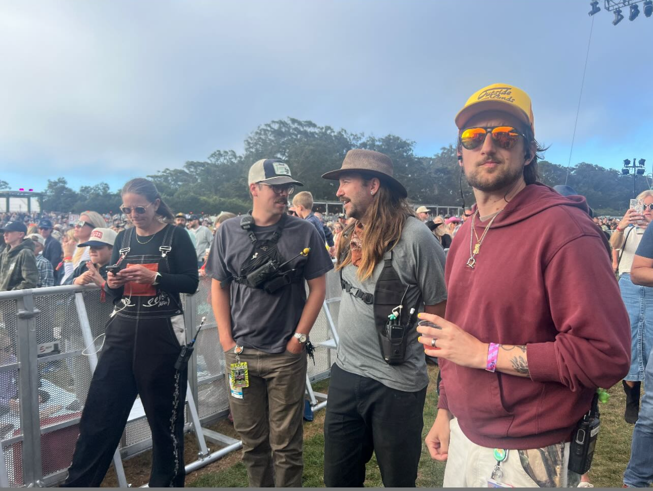 MB, Aaron, Phill, Will @ Outside Lands