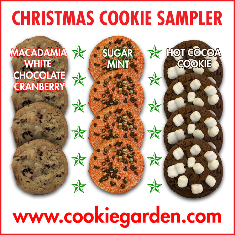 Christmas Cookie Sampler Pack — cookiegarden