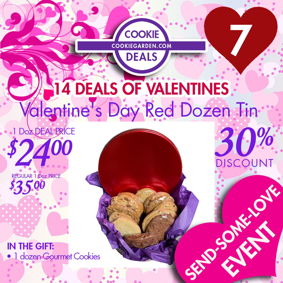 Valentine's Day Red Dozen Tin