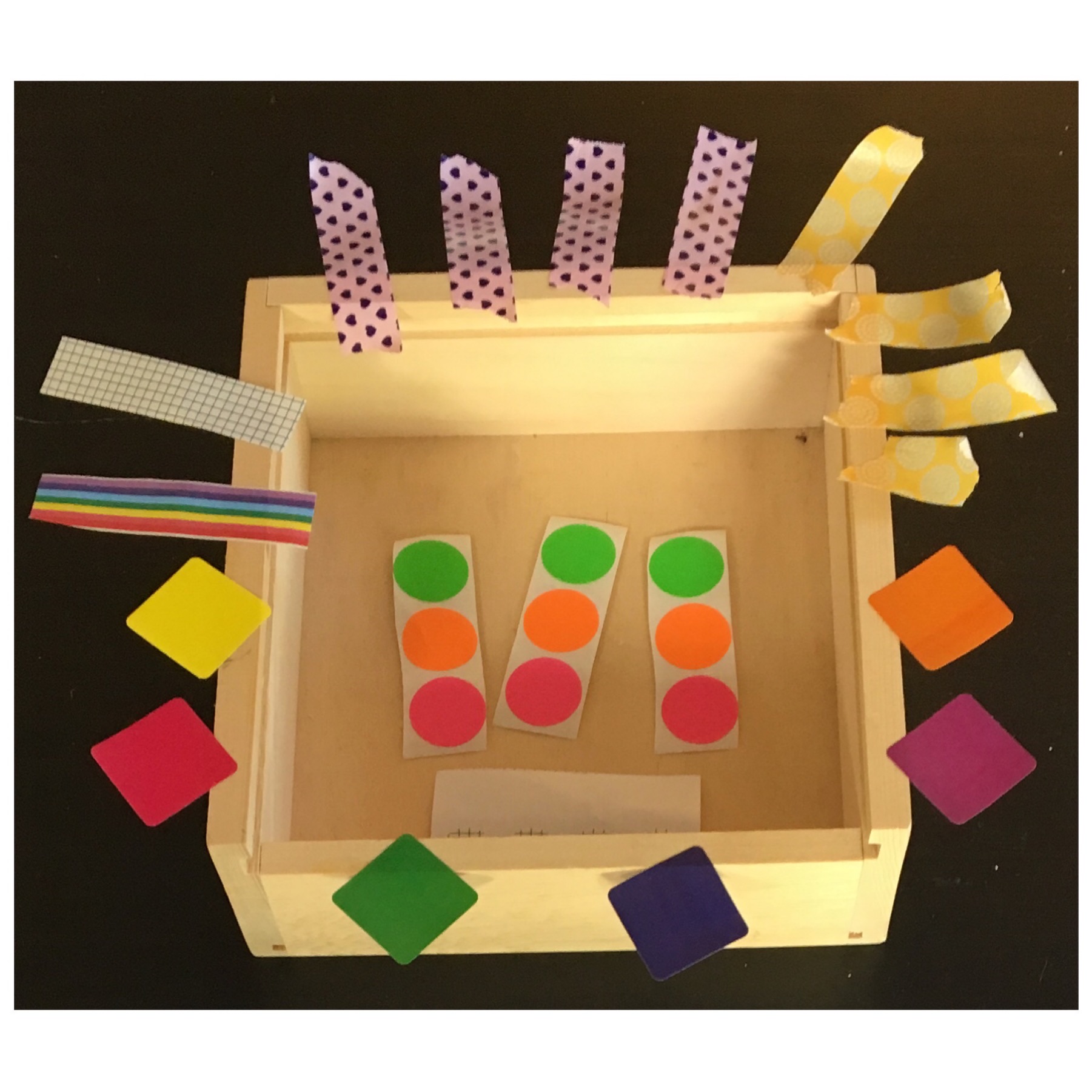 Toddler Sticker Tray