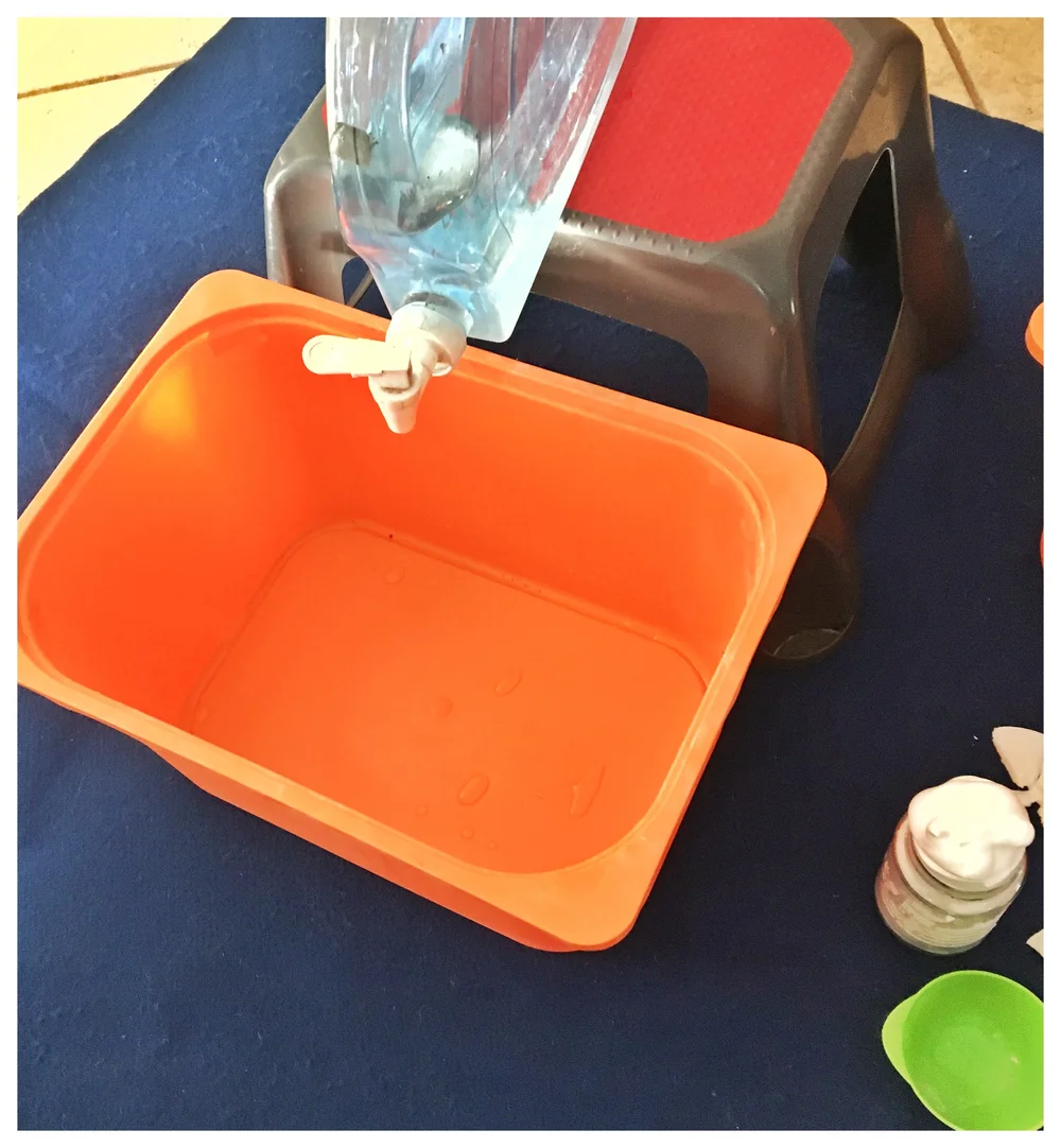 How To Set Up the EASIEST Baby Doll-Washing Station Using Stuff You ...