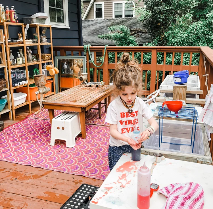 How to Create an Outdoor Tinkerspace for Kids Tips, Ideas, and Rules