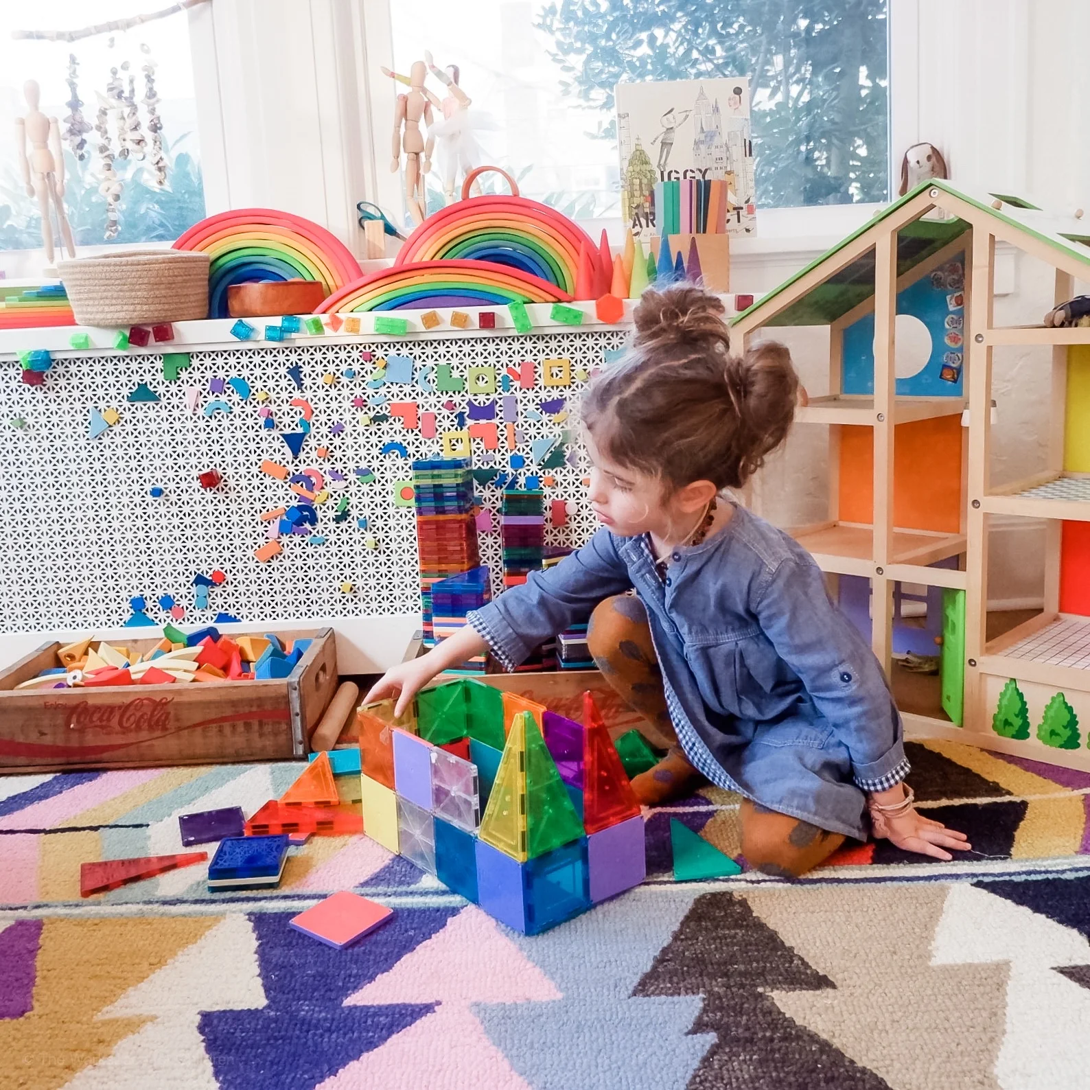 The No. 1 Toy in Our House: 10 Ways My Kids Play With Magnetic Tiles -  Stories of Play