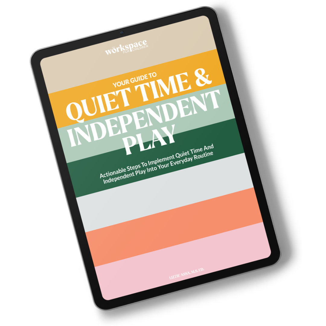 Quiet Time and Independent Play Ebook
