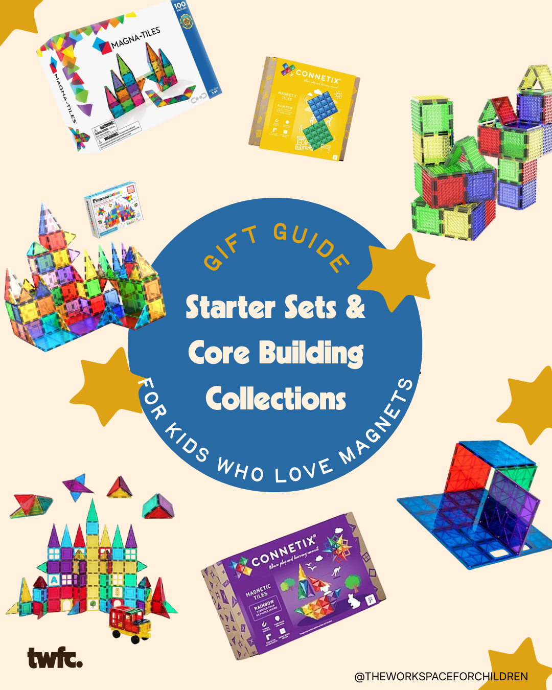Best Gifts for Kids Who Love Magnetic Tile Play — The Workspace for ...