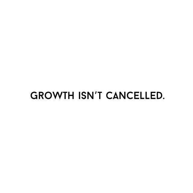 I don&rsquo;t know about all of you, but speaking for myself, growth is pretty much the only thing I can rely on right now. I&rsquo;ve spent eight weeks in isolation, digging into my whys and analyzing my journey. I&rsquo;ve had to come to peace with