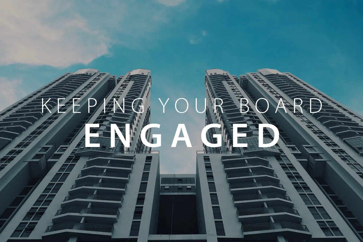 Keeping Your Board Engaged - Nonprofit organization structure