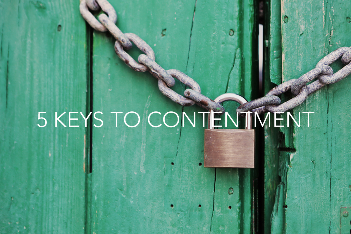 5 Keys to Contentment - Philip A. Clemens - The Center Cosnsulting