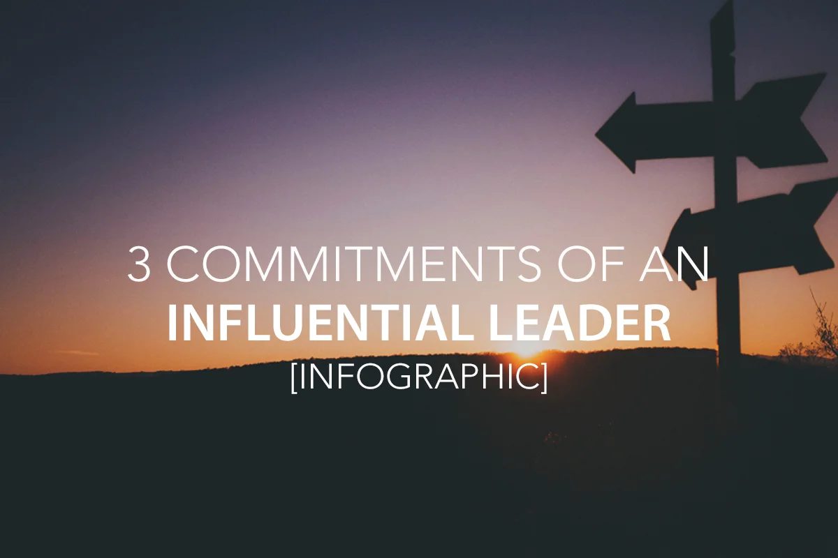 3 Commitments Every Influential Leader Needs to Make [Infographic]