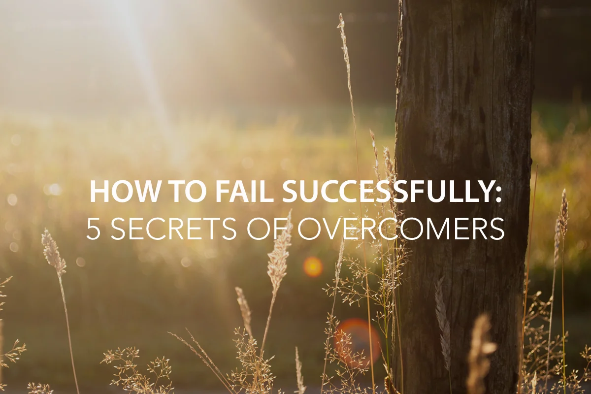 How to Fail Successfully: 5 Secrets of Overcomers - The Center Consulting Group - Leadership Coaching and Consulting for Businesses, Churches, and Nonprofits