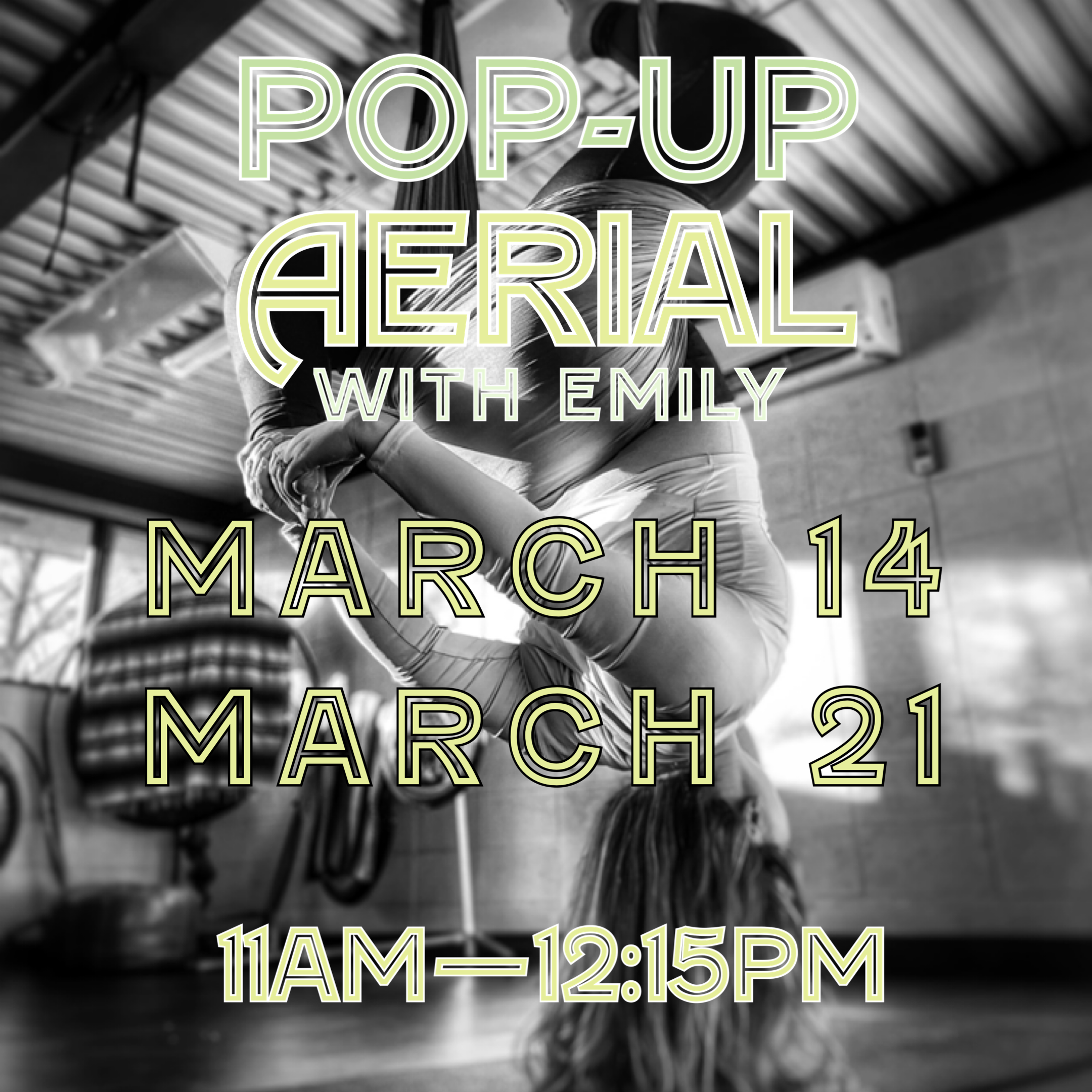 Pop-up Aerial with Emily!