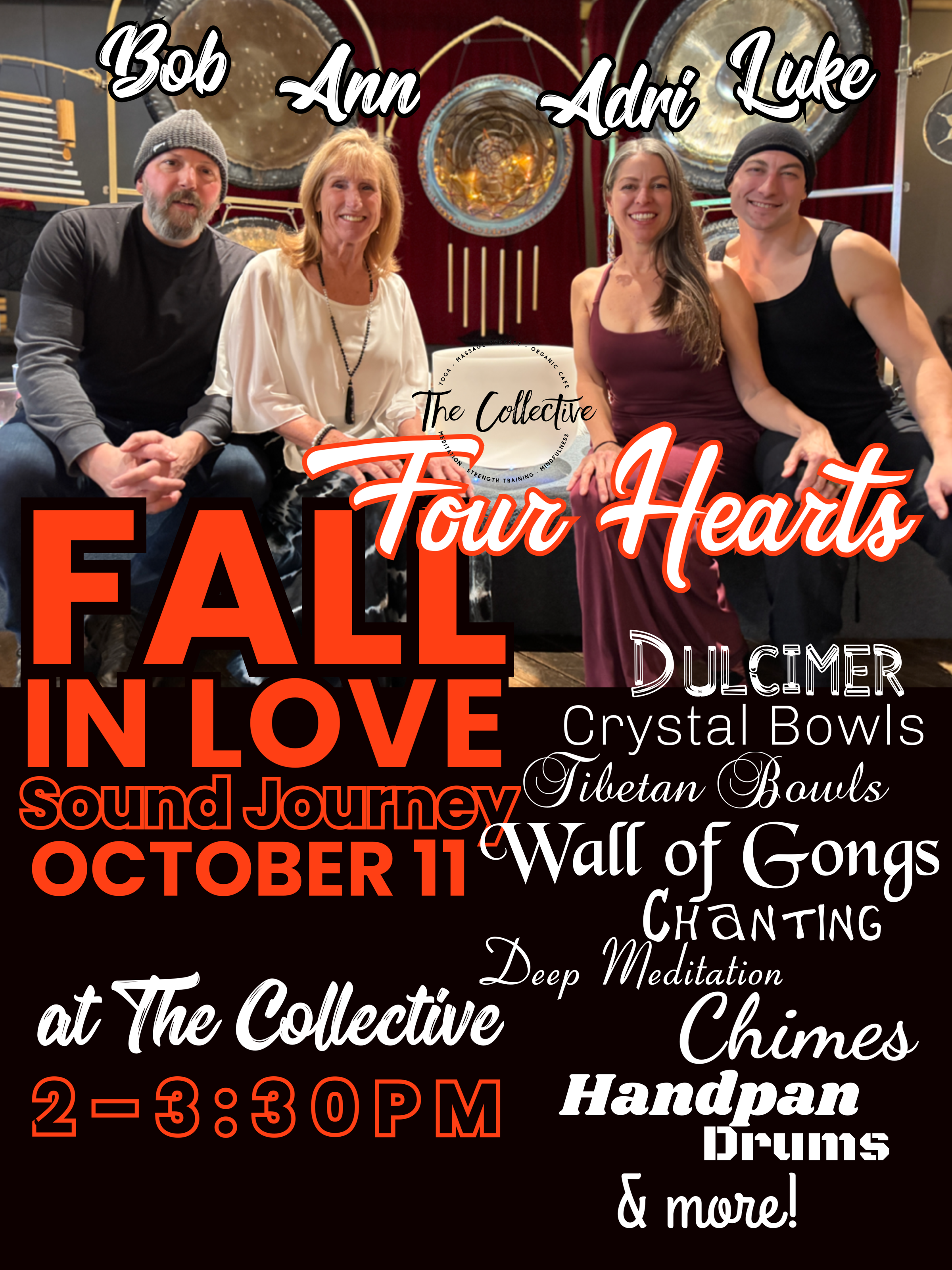 FALL In Love with The Four Hearts