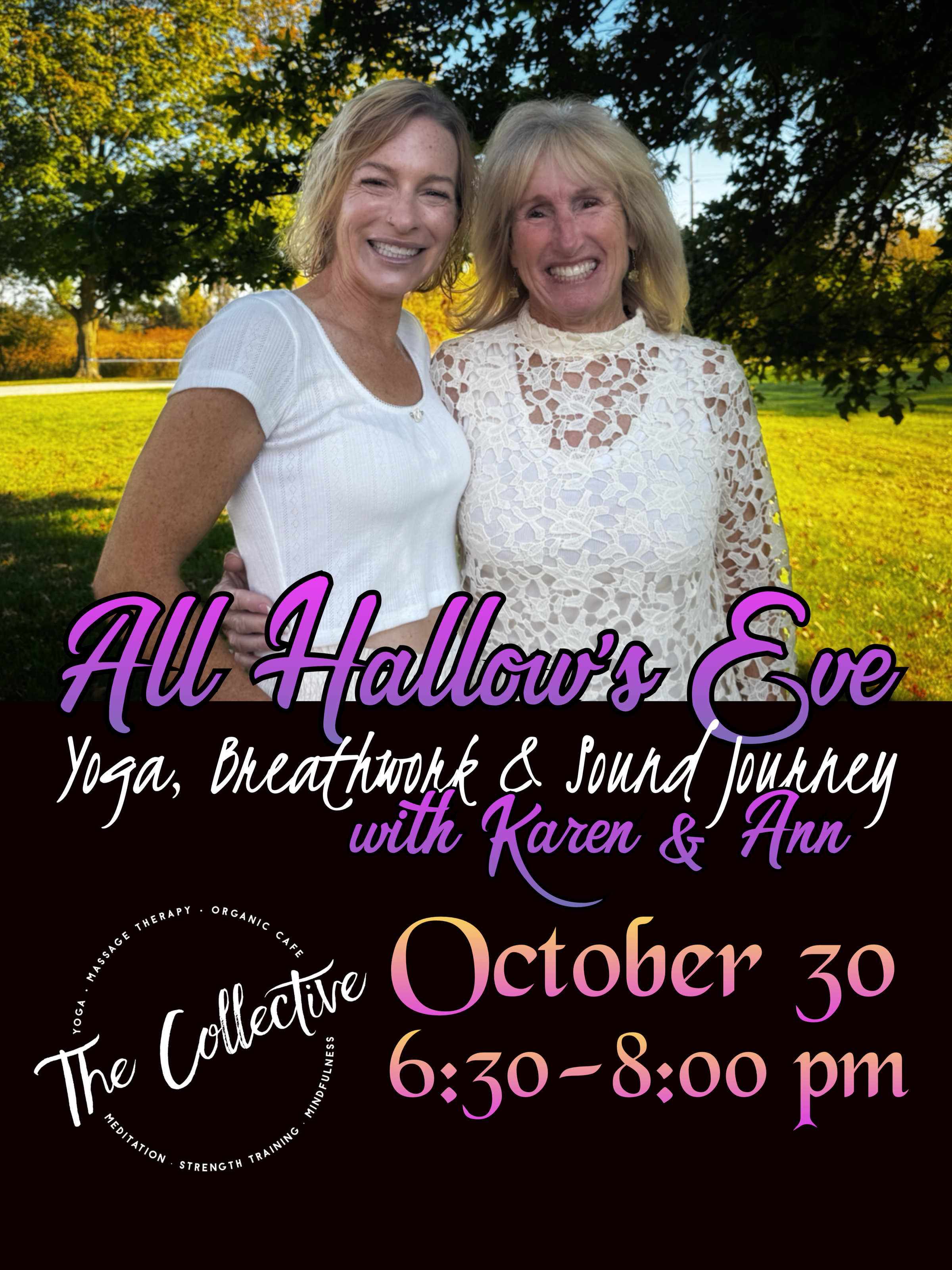 All Hallow's Eve Yoga, Breathwork & Sound Journey