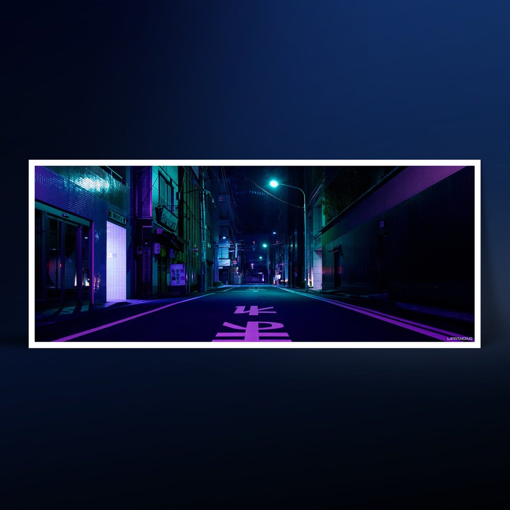 Liam Wong Liam Wong S Store For To Ky Oo Book And Art Prints Photography Of Tokyo At Night Tokyo After Dark Neon Alley Signed Fine Art Print