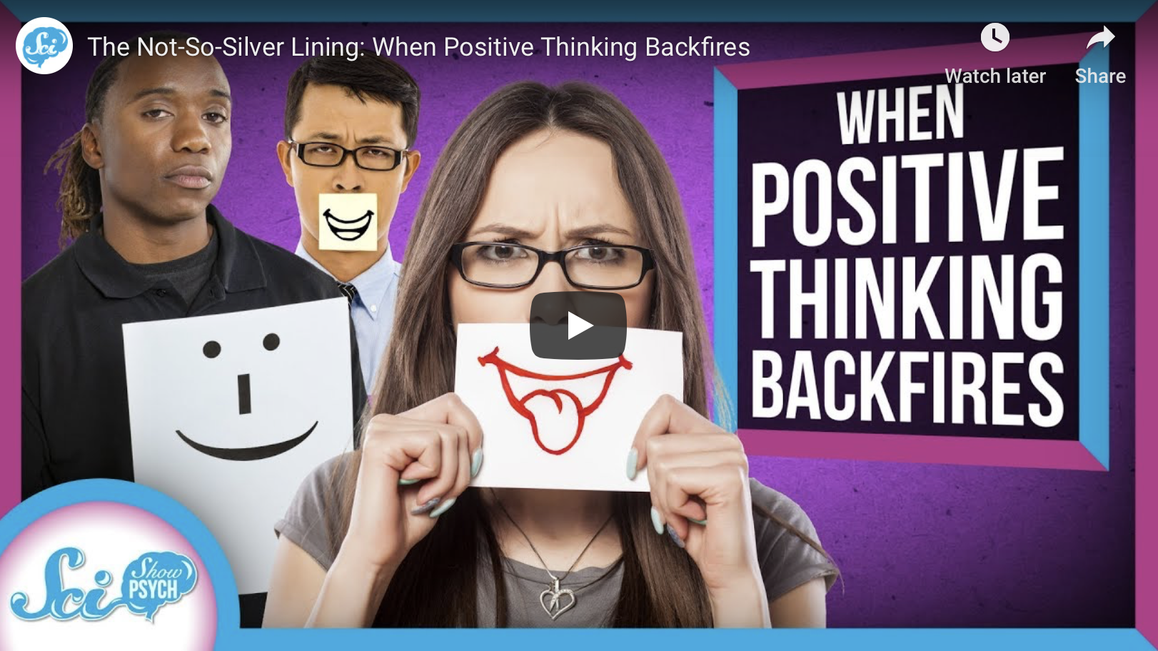 The Not-So-Silver Lining: When Positive Thinking Backfires