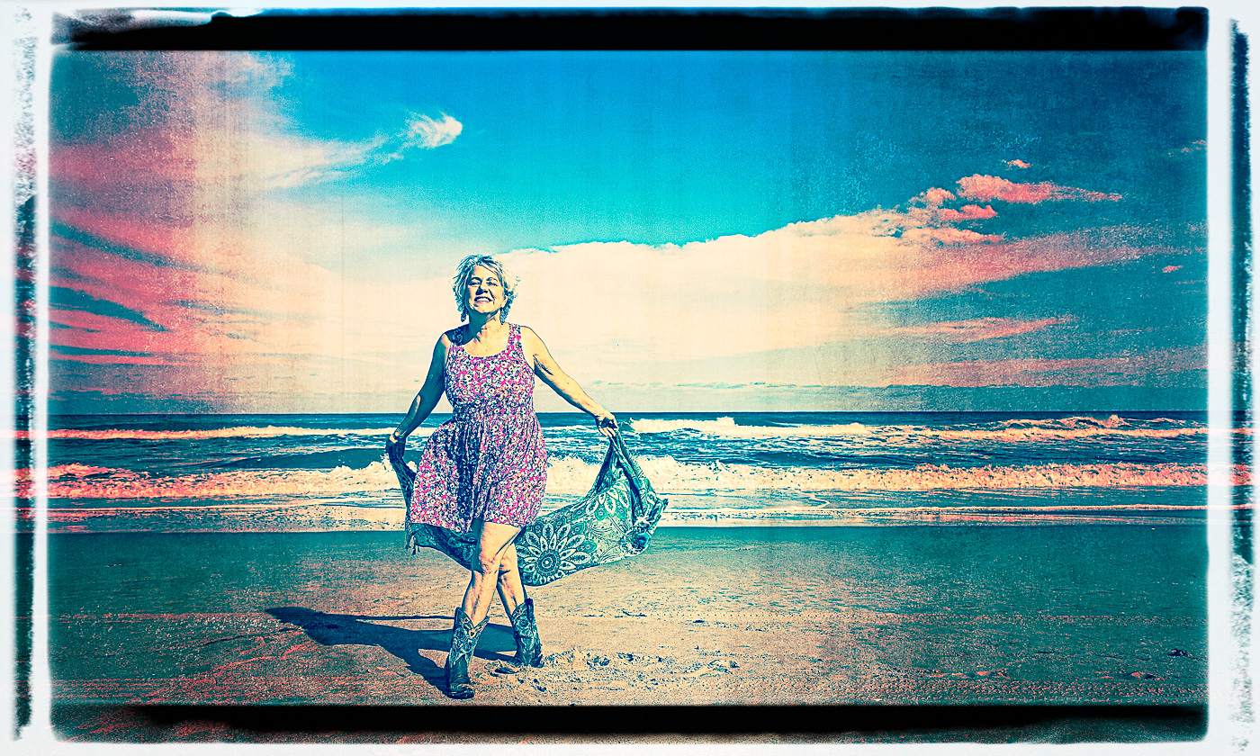 Self portrait at Outer Banks, NC