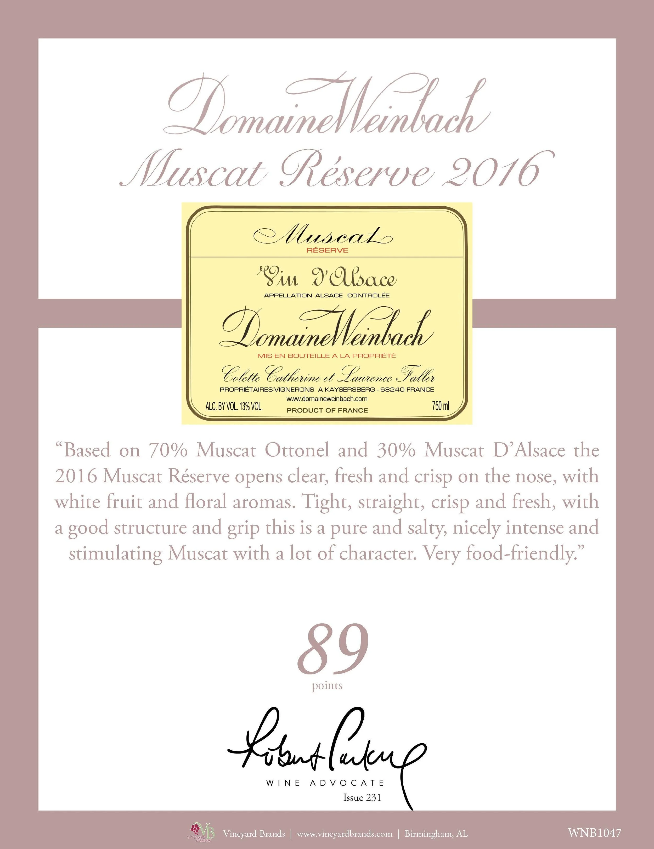 Domaine Weinbach Muscat Reserve 2016.jpg