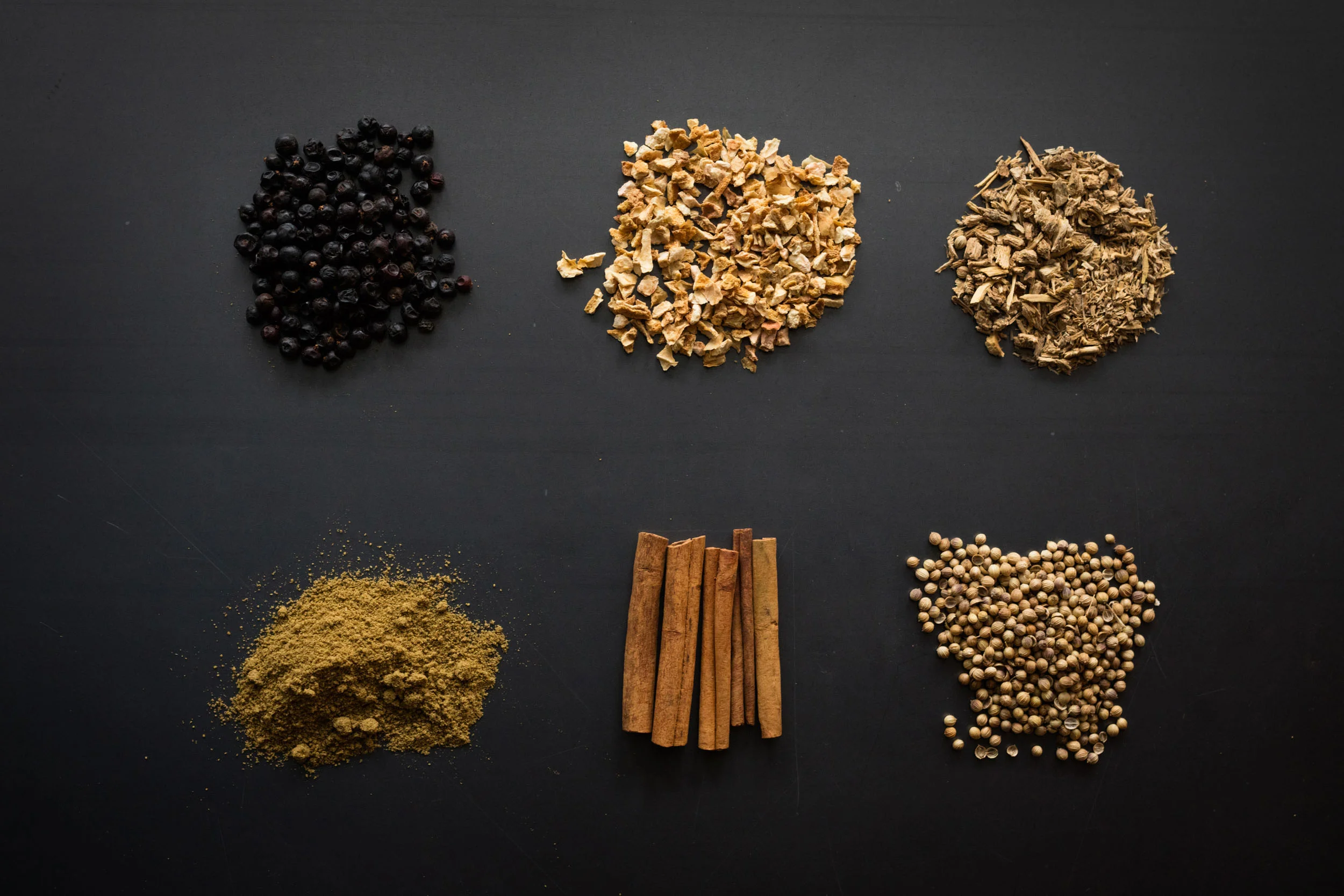 Traditional Indian style spices on a table